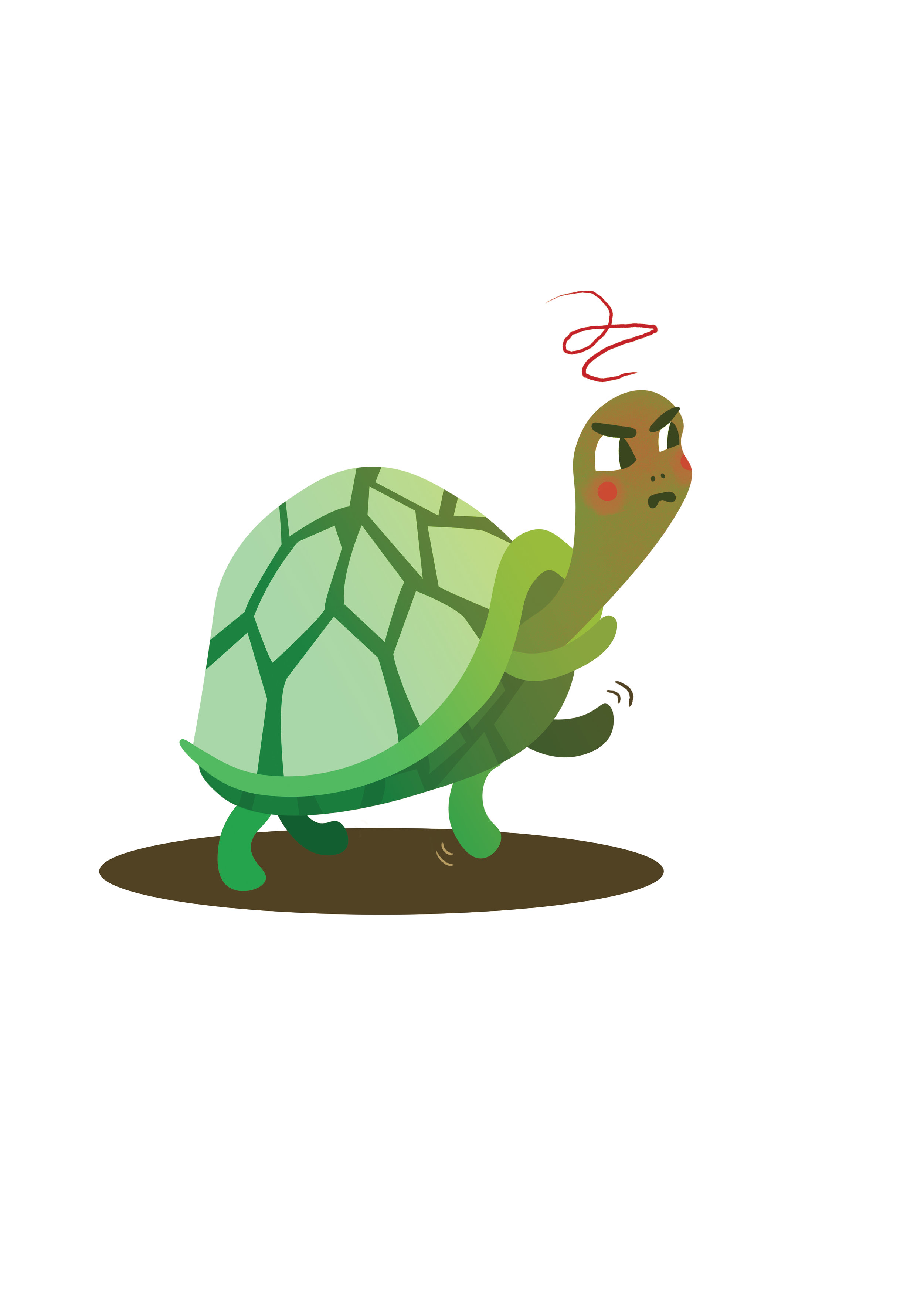 Young Turtle for kindergarten Emotional literacy Project