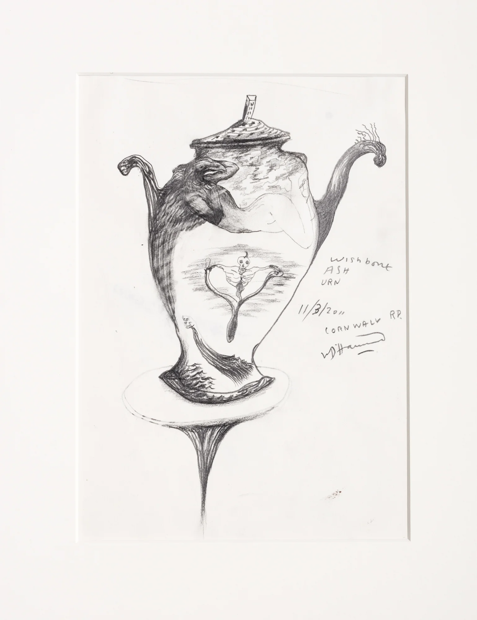 Cornwall Road 1, 2011 graphite on paper 395 x 305mm