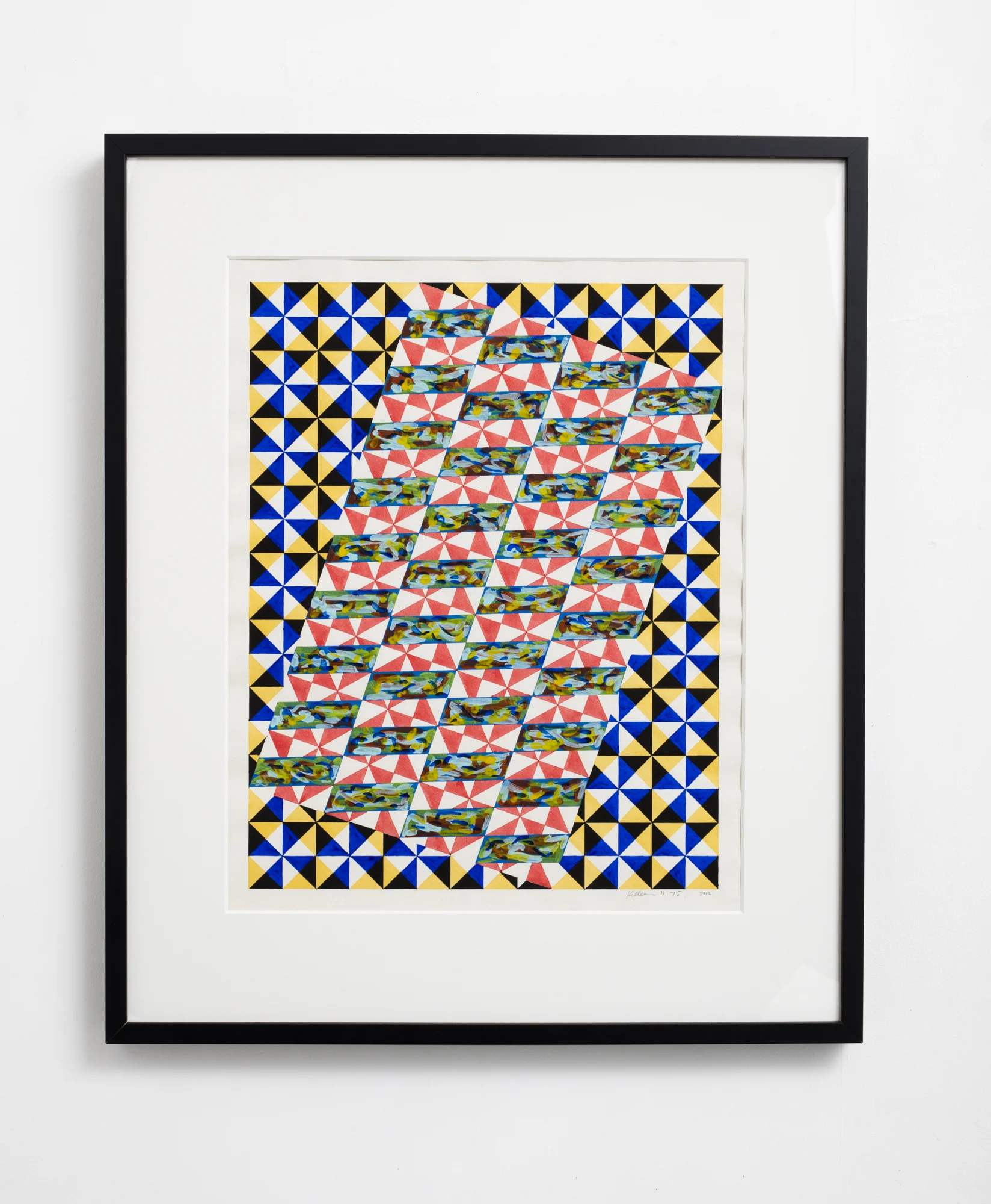 Untitled, 1975 acrylic and ink on paper 570 x 440mm