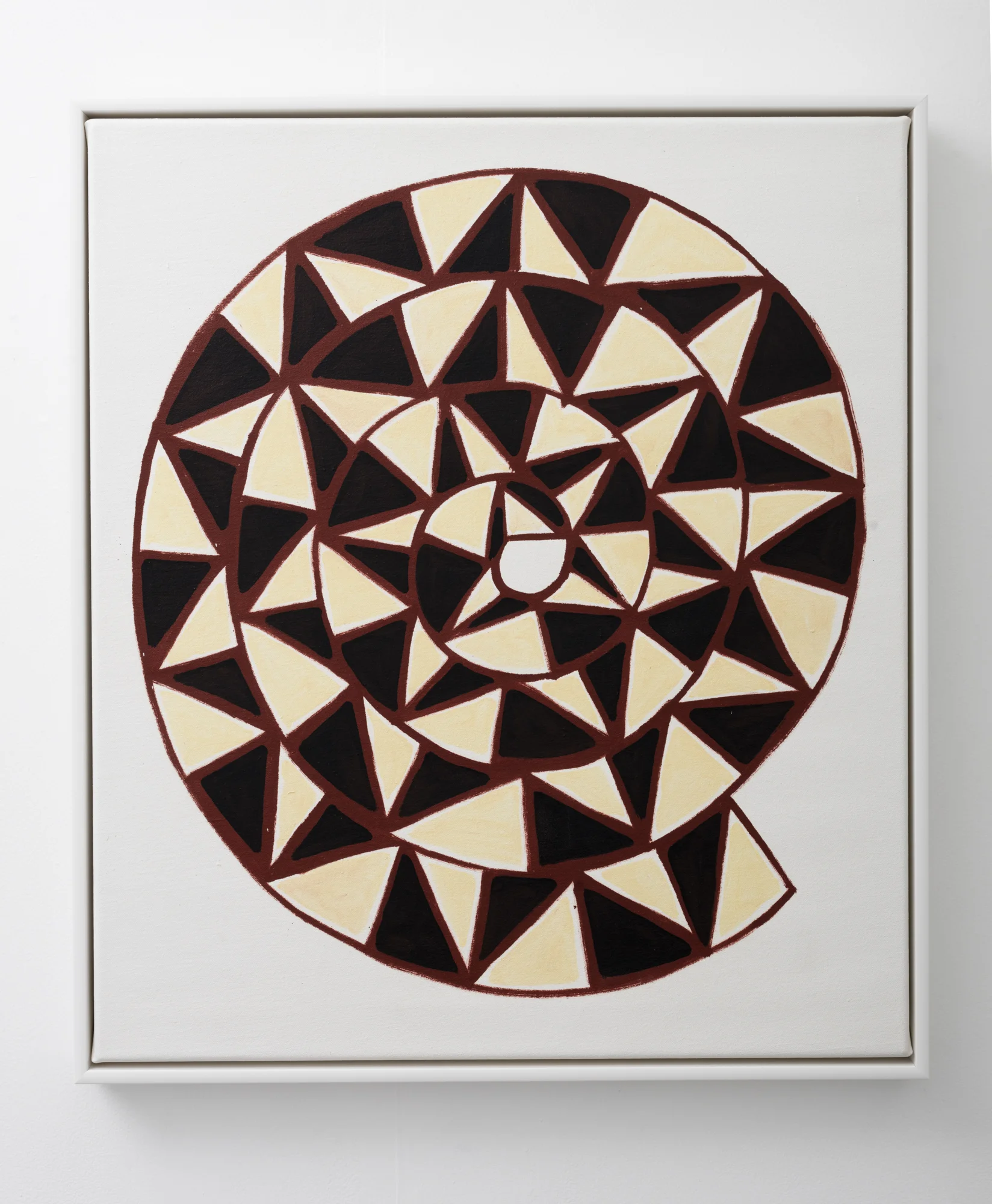 Untitled, 1975 oil and acrylic on canvas 750 x 650mm