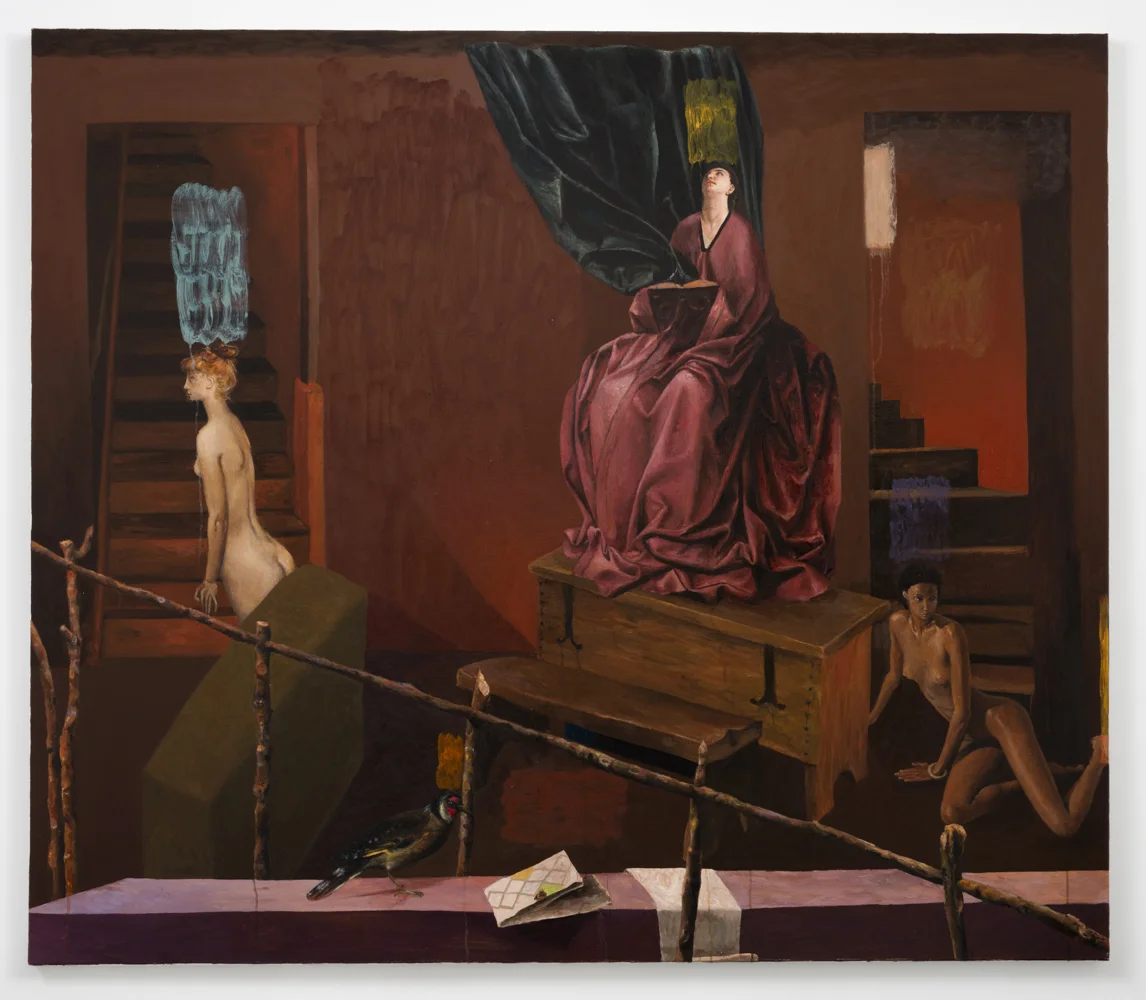 Andrew McLeod Western Overtone 2014 Oil on linen 1550 x 1800mm