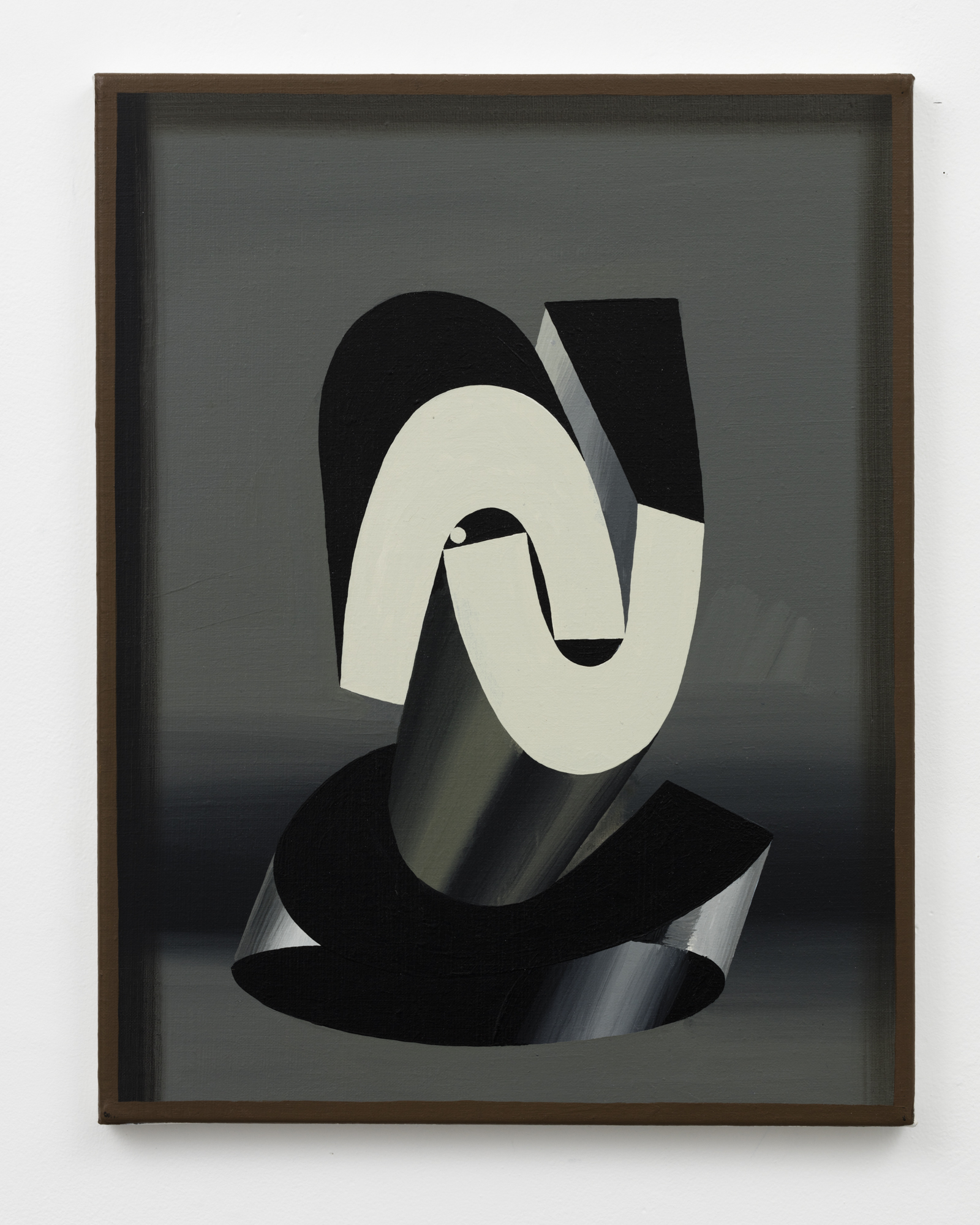 Julian Hooper Nabob 2016 Acrylic on linen 450 x 350mm
