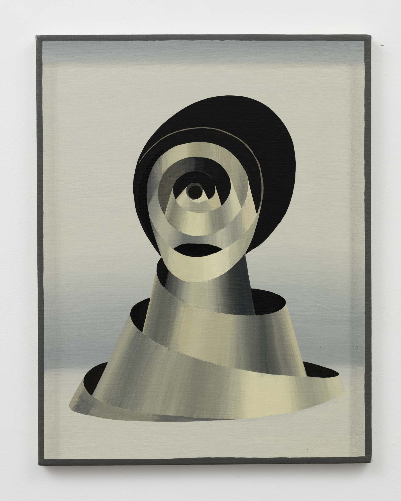 Julian Hooper Varvara 2016 Acrylic on linen 450 x 350mm