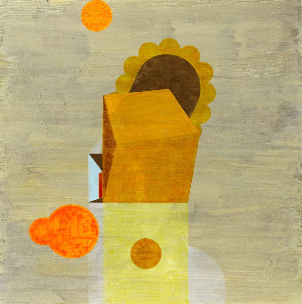 Pluto 2015 Acrylic on linen 1000 x 1000