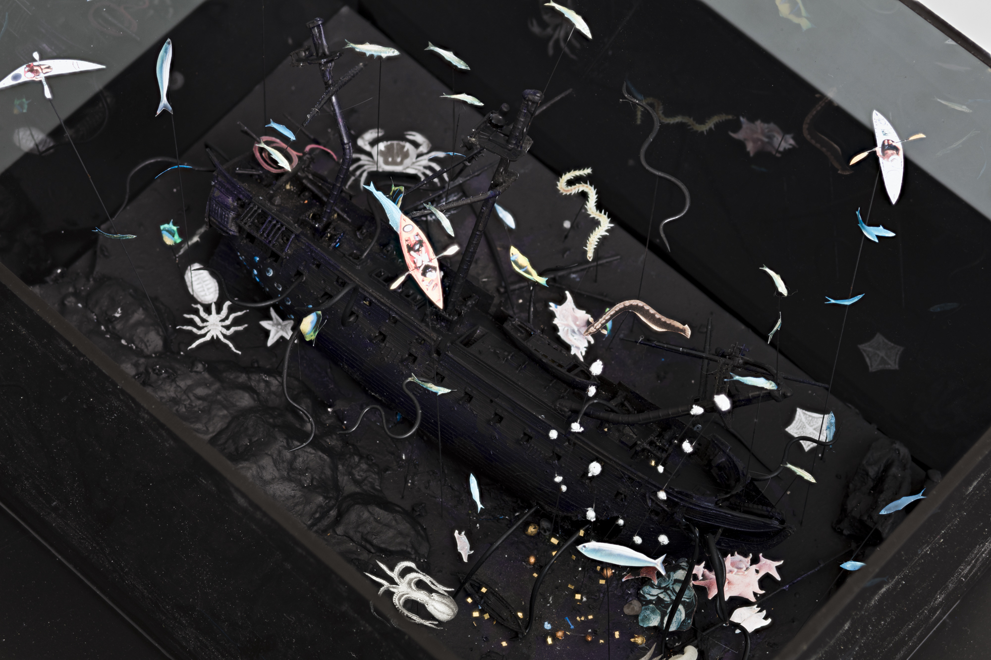 Peter Madden In the Eternal Dream, Eternity is the same as an instant 2016 mixed media 285 x 380 x 280mm