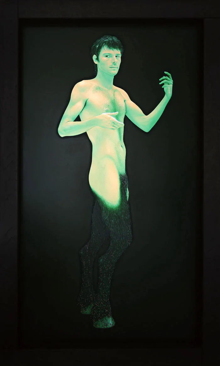 Pan 2004 oil on board 2280 x 1380mm