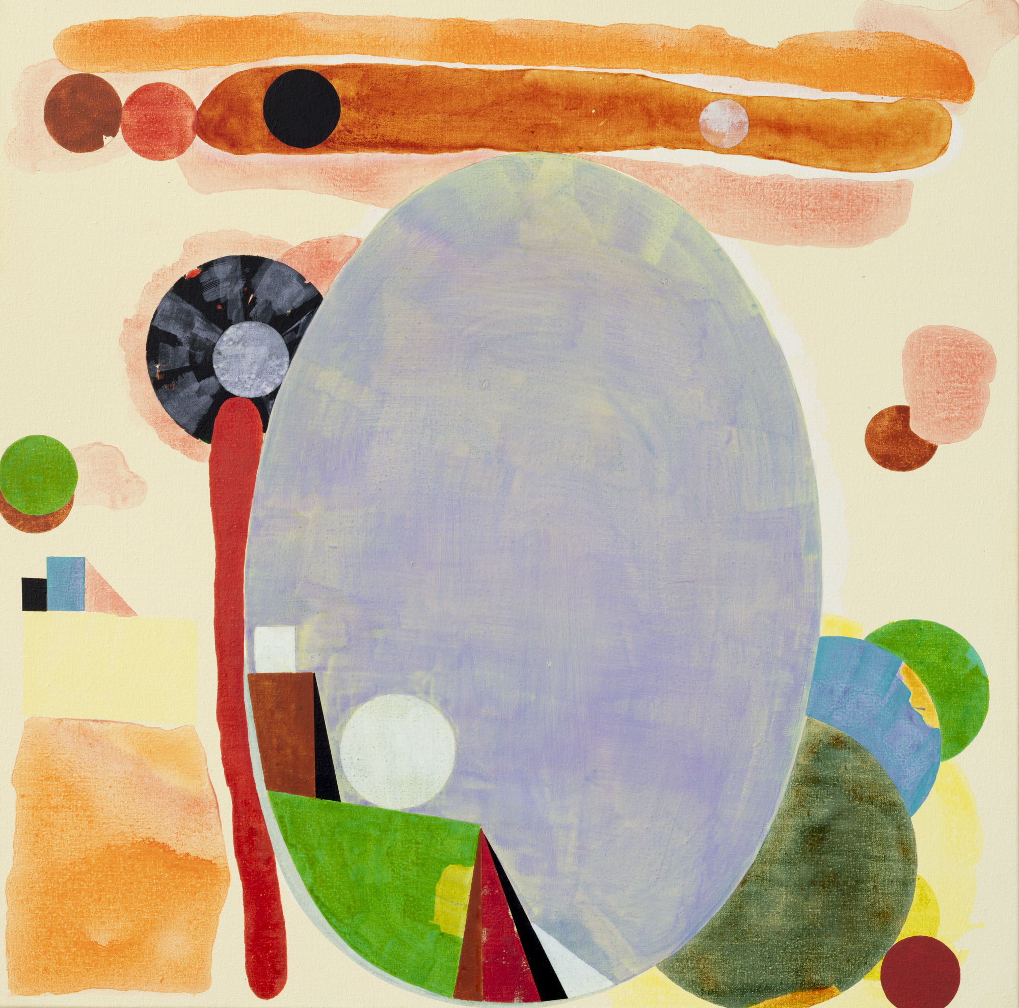 Denys Watkins ORIGIN OF THE SPECIES 25 February - 18 March Bi - Valve 2017 acrylic on canvas 750 x 750mm