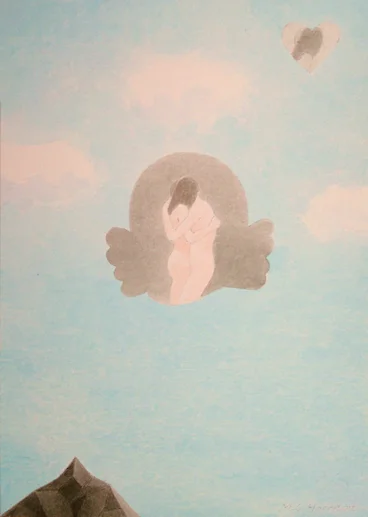  Michael Harrison  Peak Experience  2006-2008 acrylic on paper 297 x 210mm 