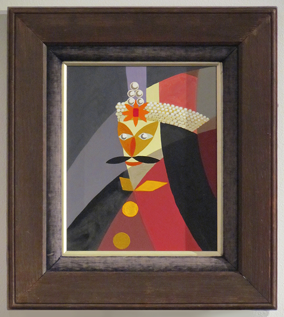 Julian Hooper Tevolo 2014 acrylic on board 485 x 430mm