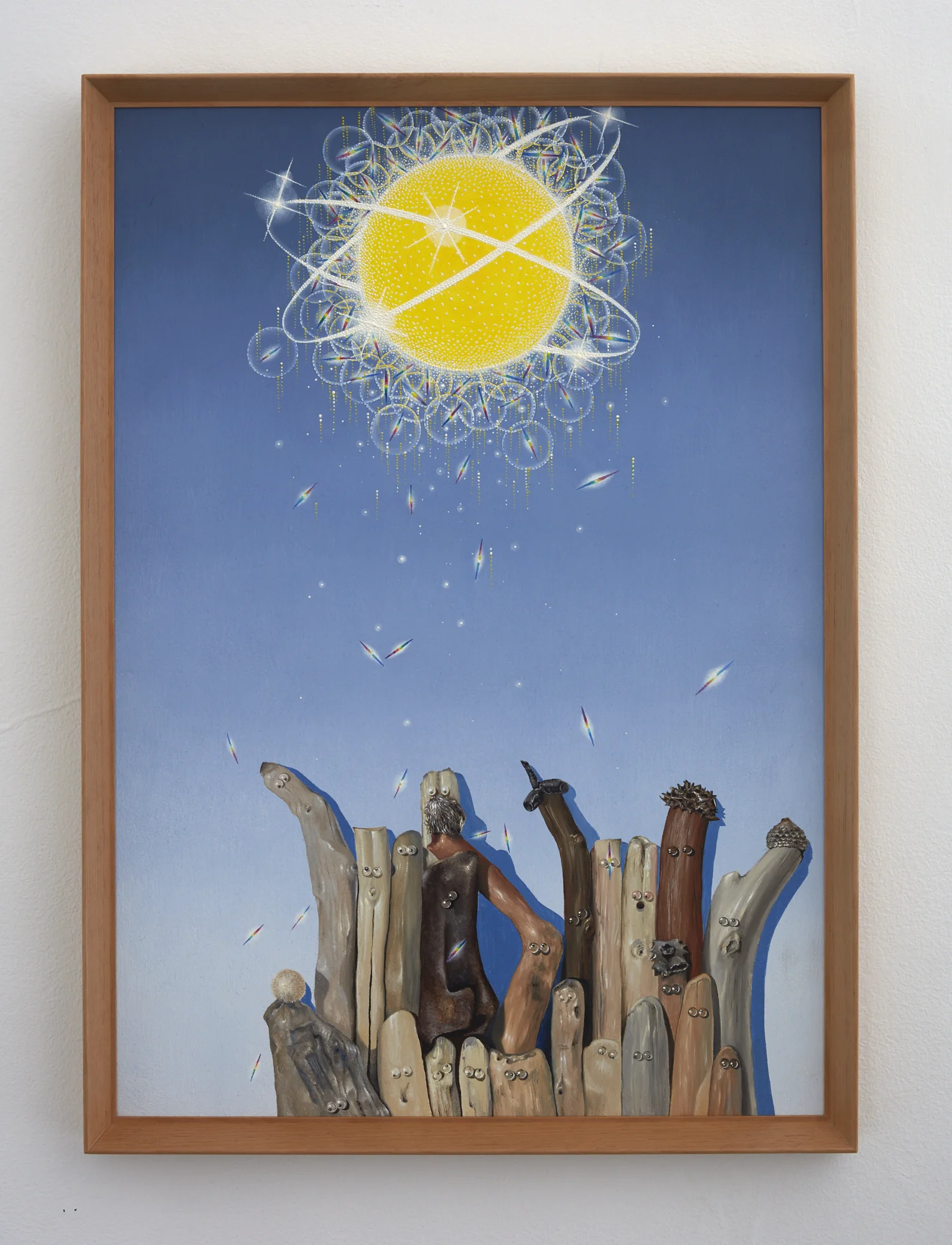 Liz Maw Untitled 2016 oil on board 435 x 325mm