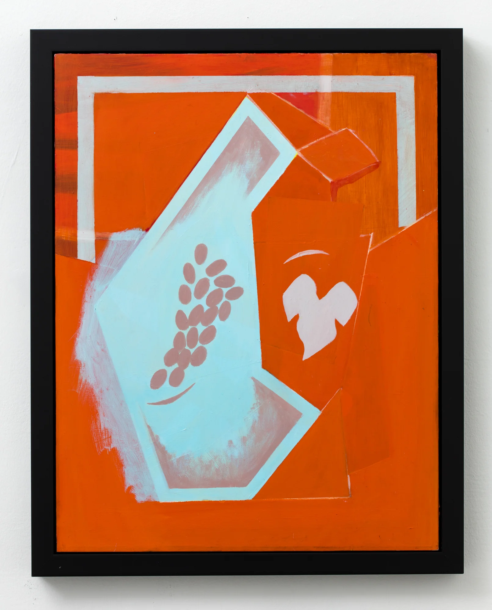Saskia Leek Untitled 2016 oil on aluminium 470 x 360mm