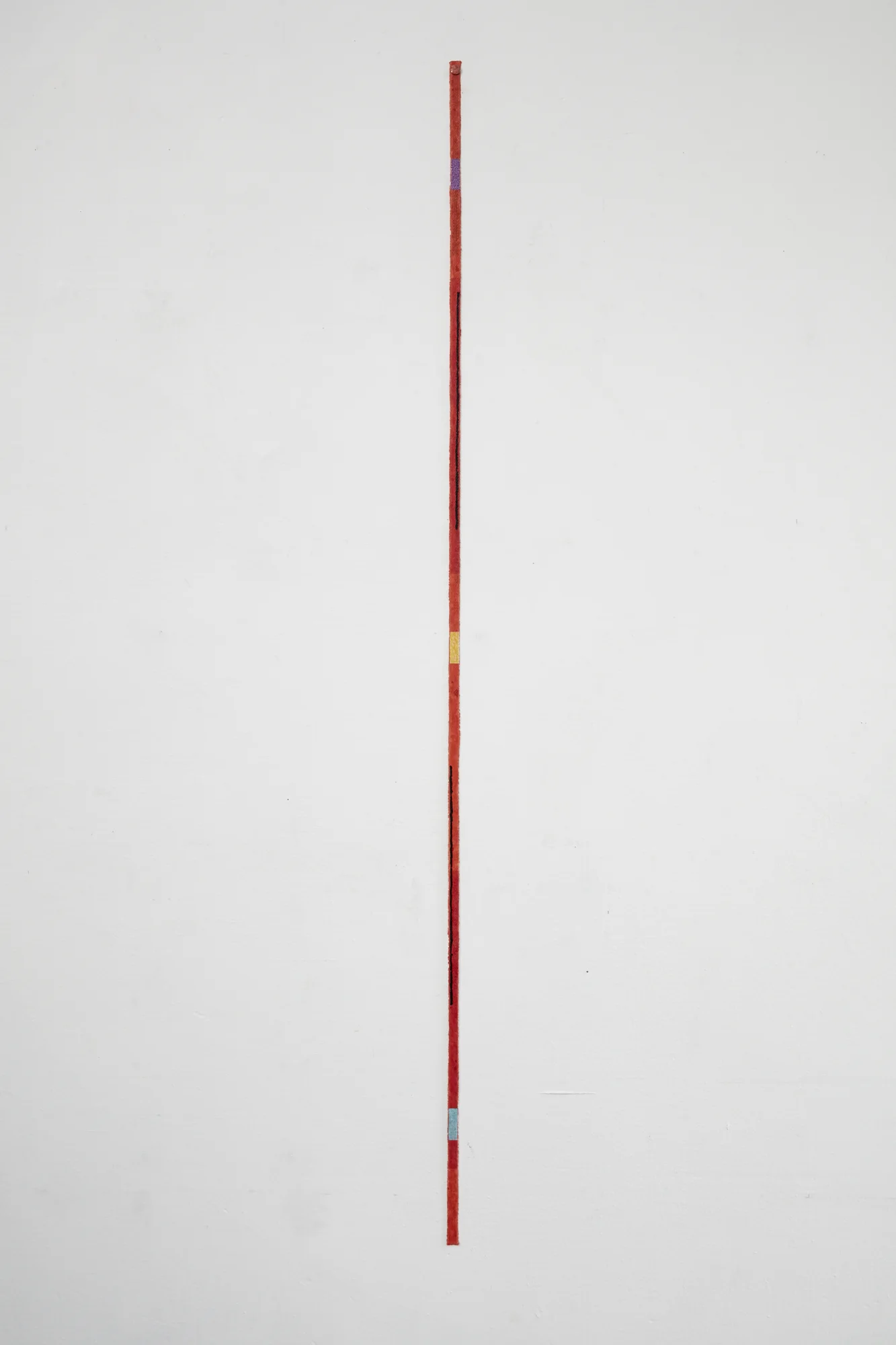 Patrick Lundberg No title 2017 acrylic and gesso on fabric 1125 x 10mm