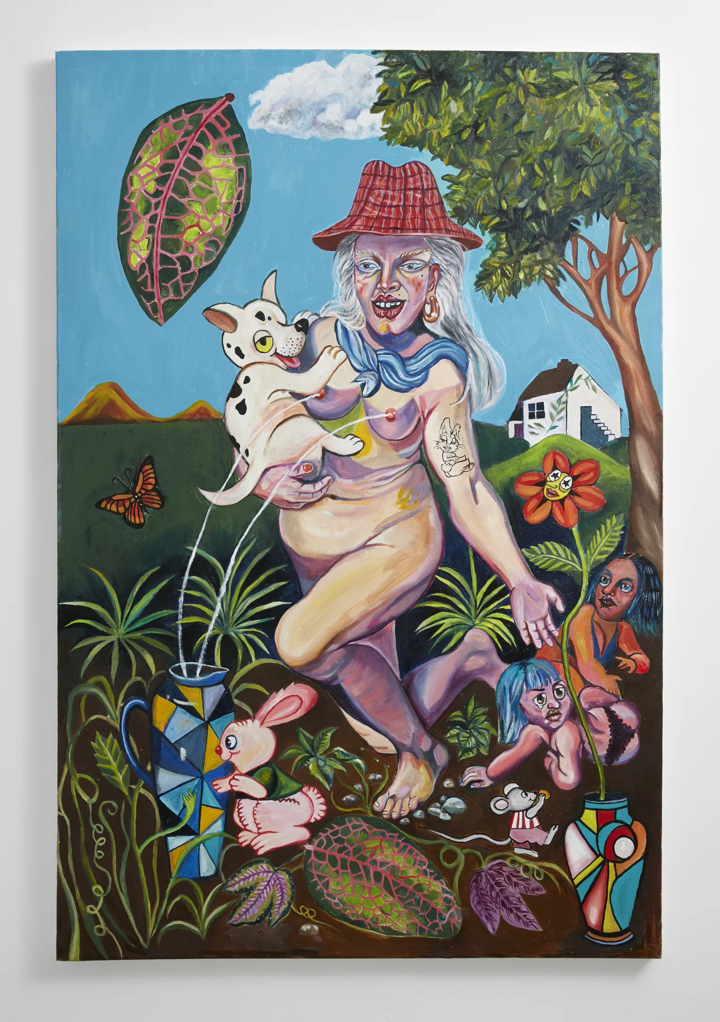 Rea Burton Dirty Girl's Daydream 15 November - 22 December Modern Mother, Tell Me What We’re Doing Here 2017 oil on canvas 1520 x 1020mm