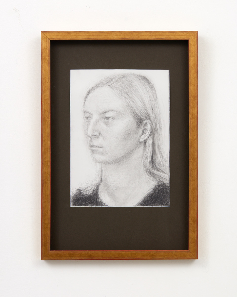 Lou 2017 graphite on paper 280 x 200mm