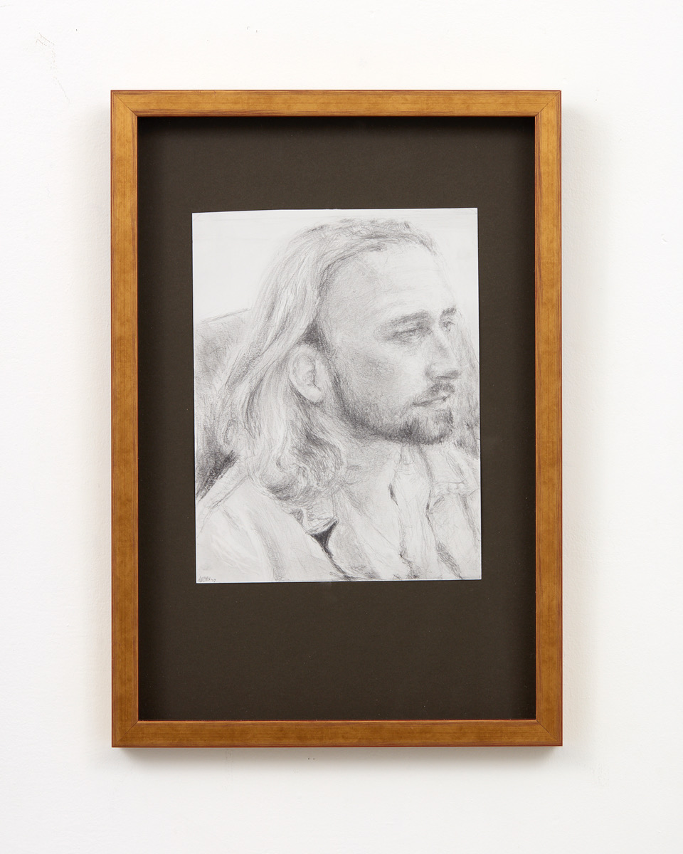 George 2017 graphite on paper 260 x 200mm