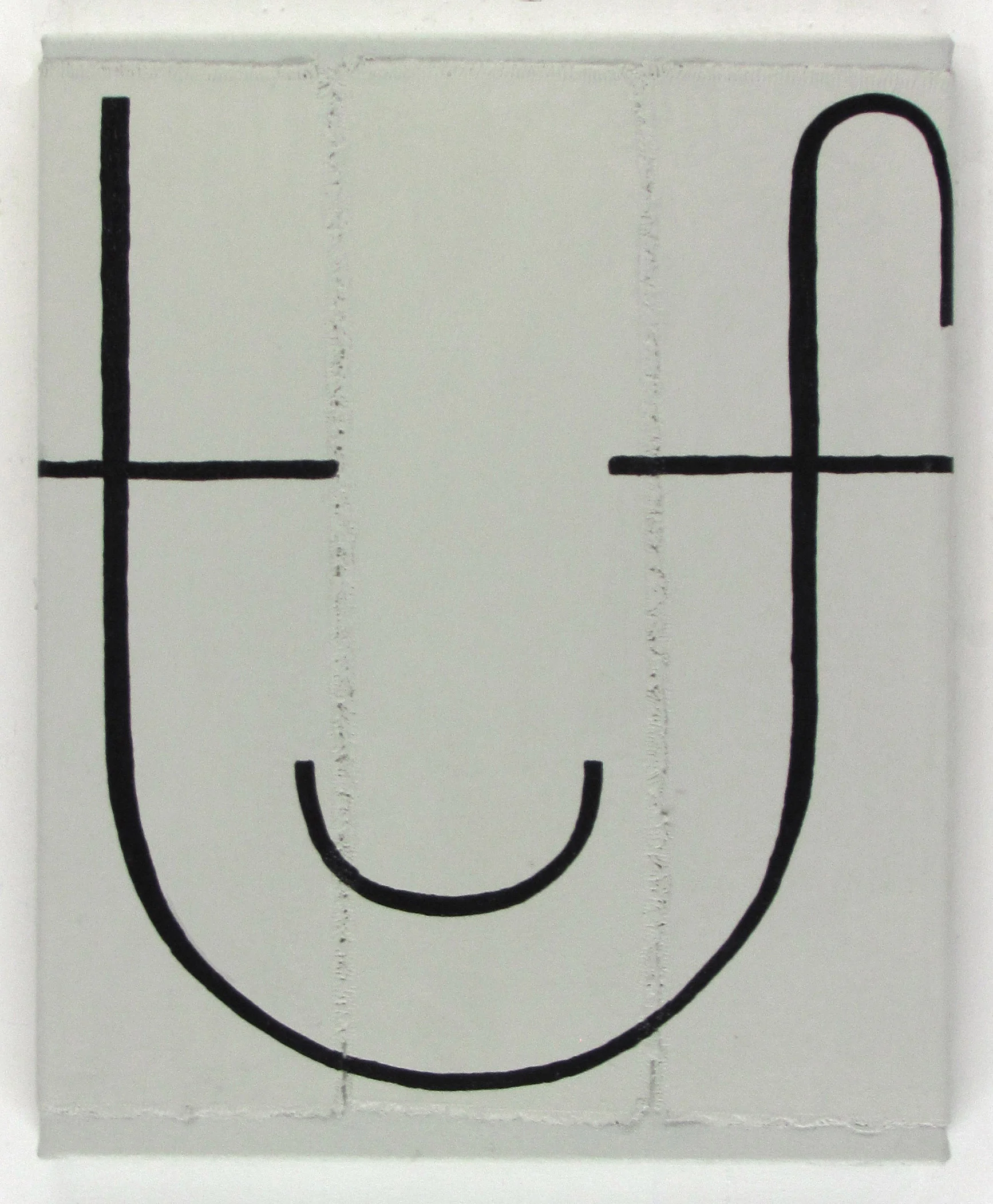 Tuf 2018 acrylic on canvas 380mm x 300mm