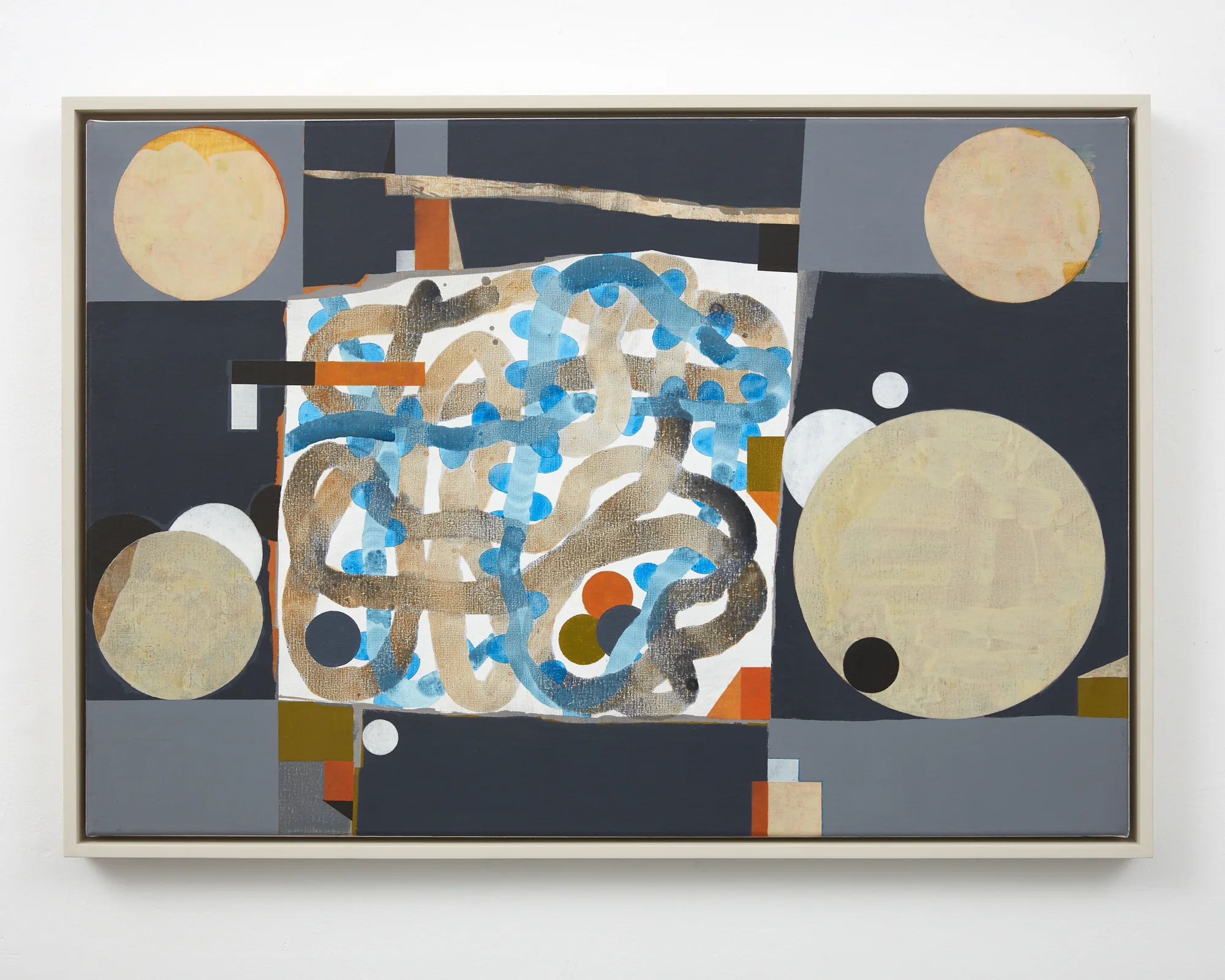 Sky Lark 2018 acrylic on canvas 550 x 800mm