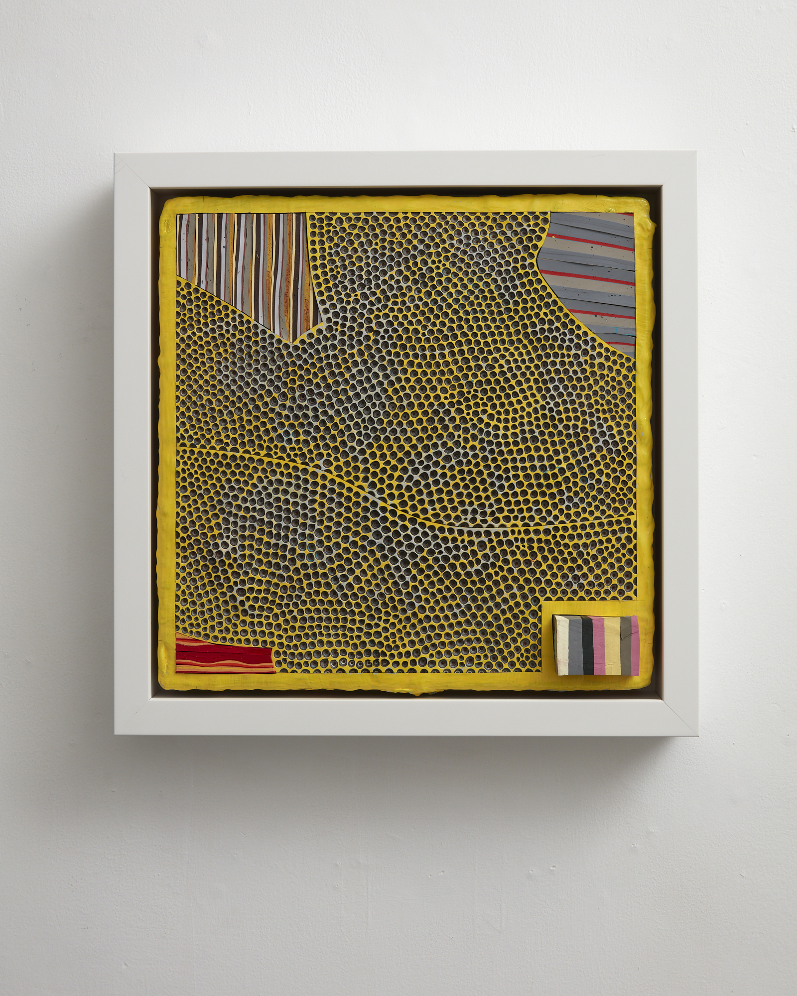 Witch Scan One 2018 acrylic on canvas 365 x 365mm