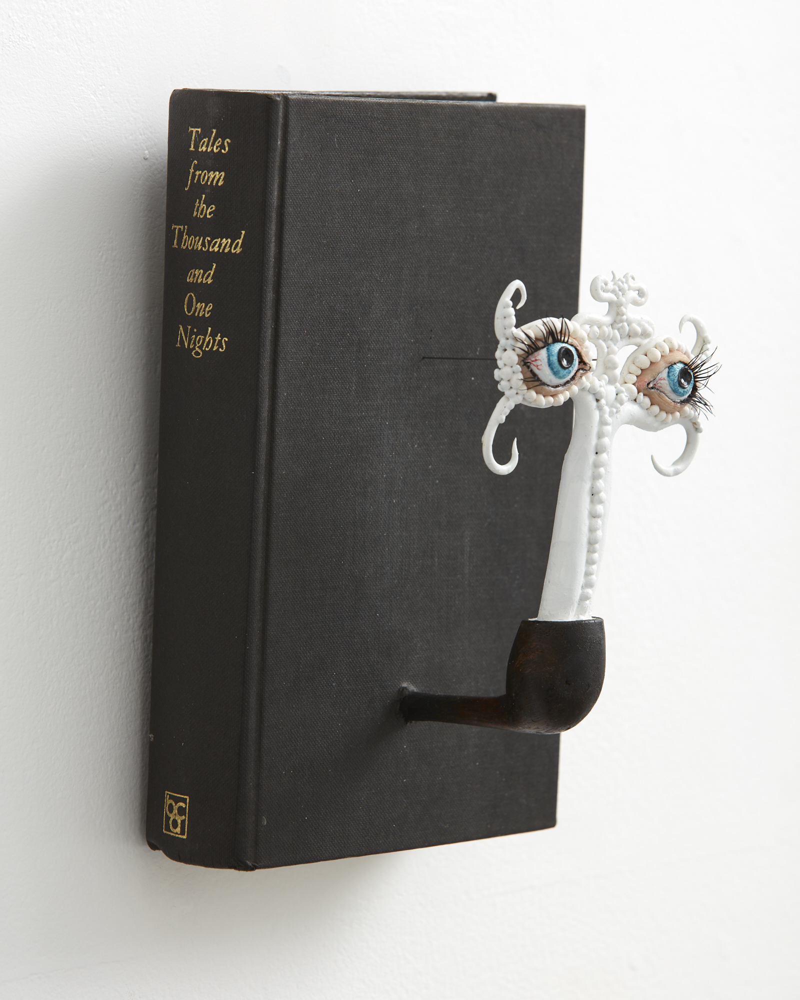 Scheherazade 2018 found objects, polymer clay 200 x 135 x 120mm