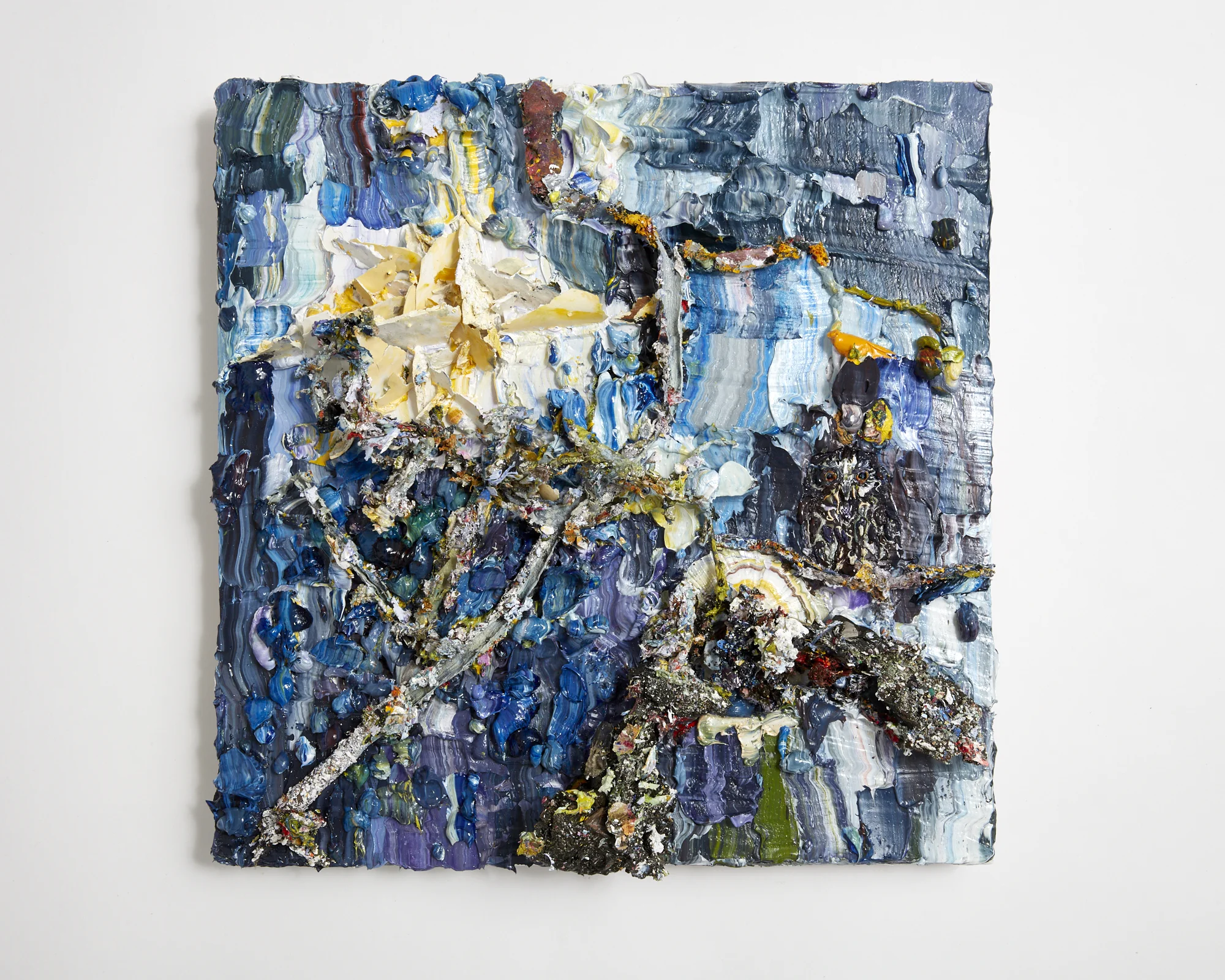 Branch Epimorph 2018 oil, acrylic on board 350 x 350mm