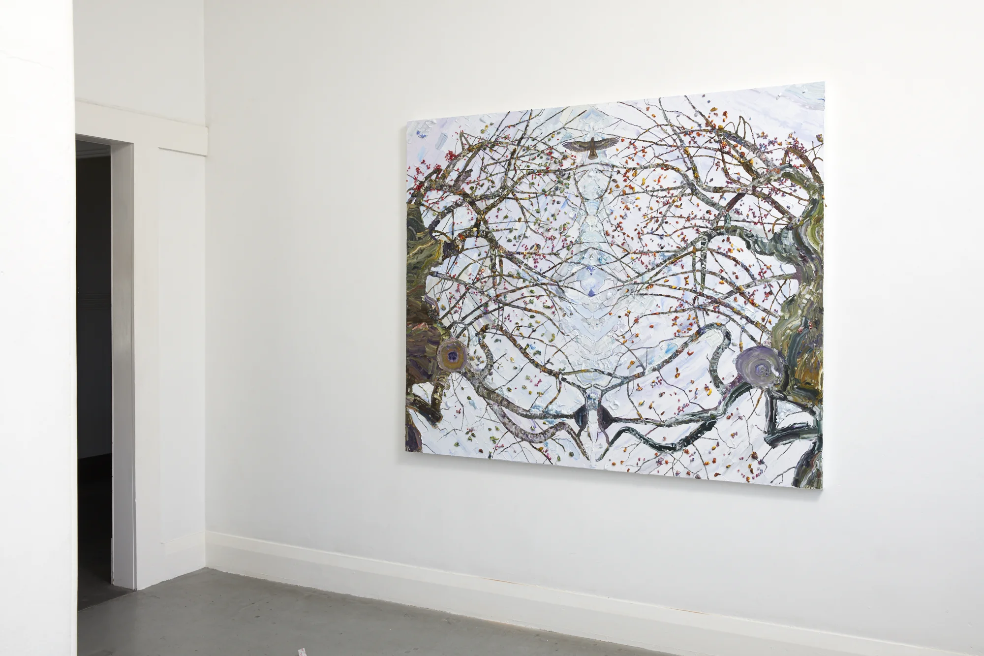 Spinel Twin 2018 oil on linen 1450 x 1750mm