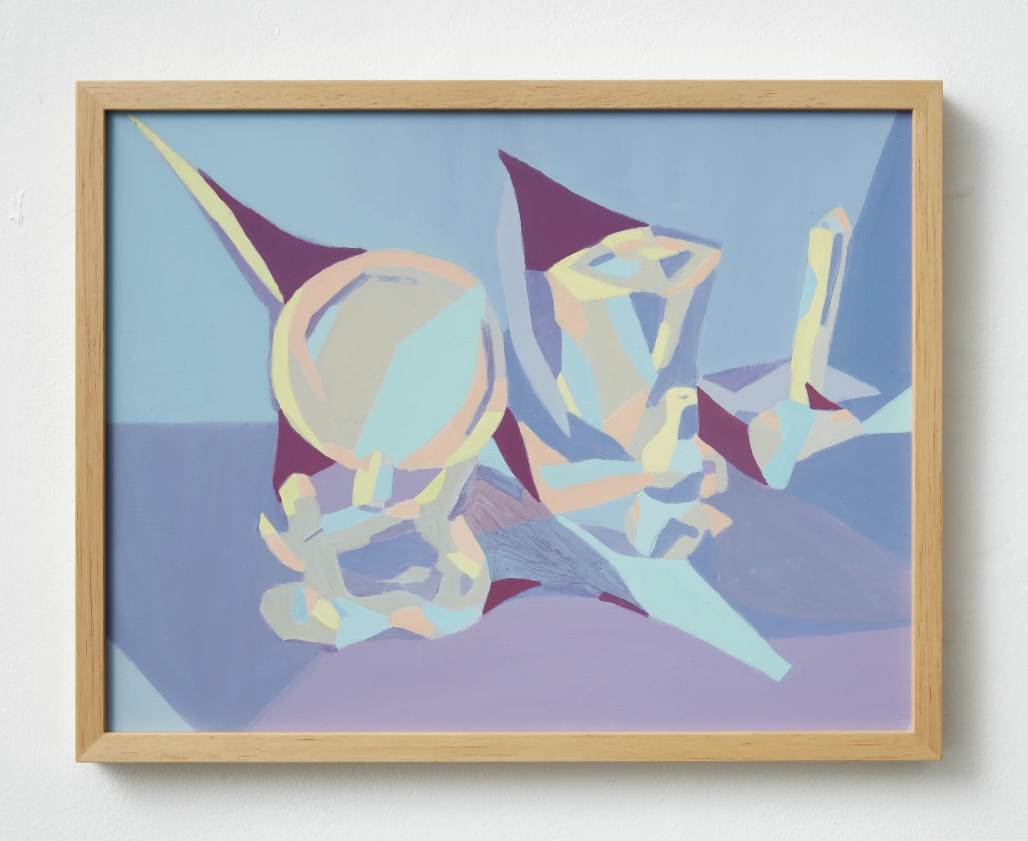 Shapes of Things 2008 oil on board 275 x 350mm