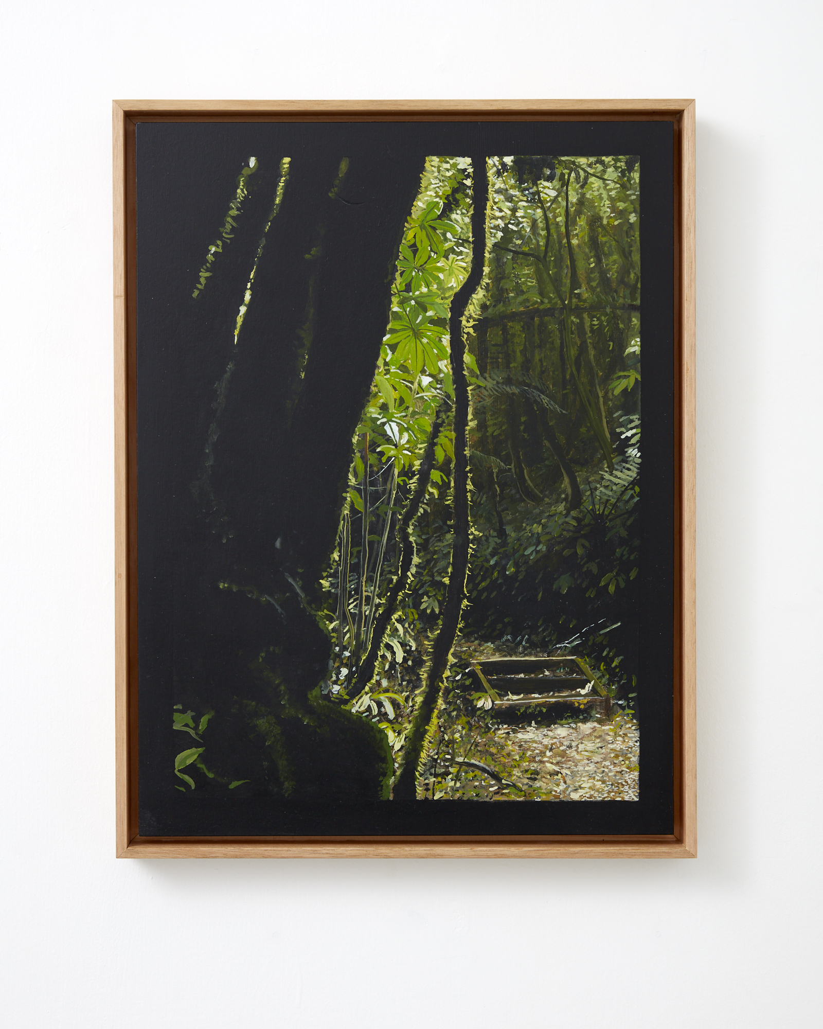 Through the Months and Through the Years 2018 oil on board 500 x 375mm