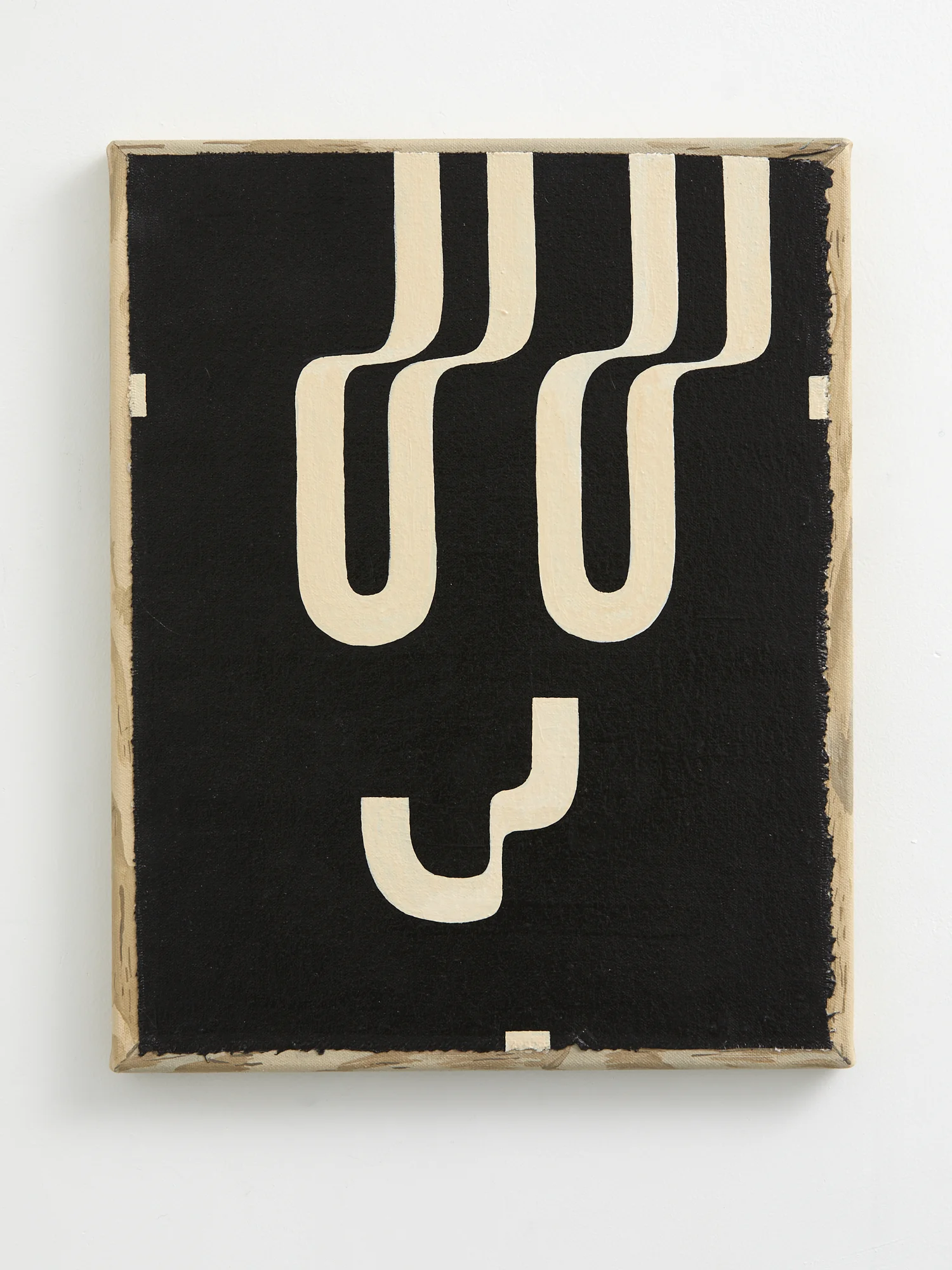 Julian Hooper The Room Takes Shape 8 May - 1 June 2019 Lovesick 2019 acrylic on canvas 380 x 305mm