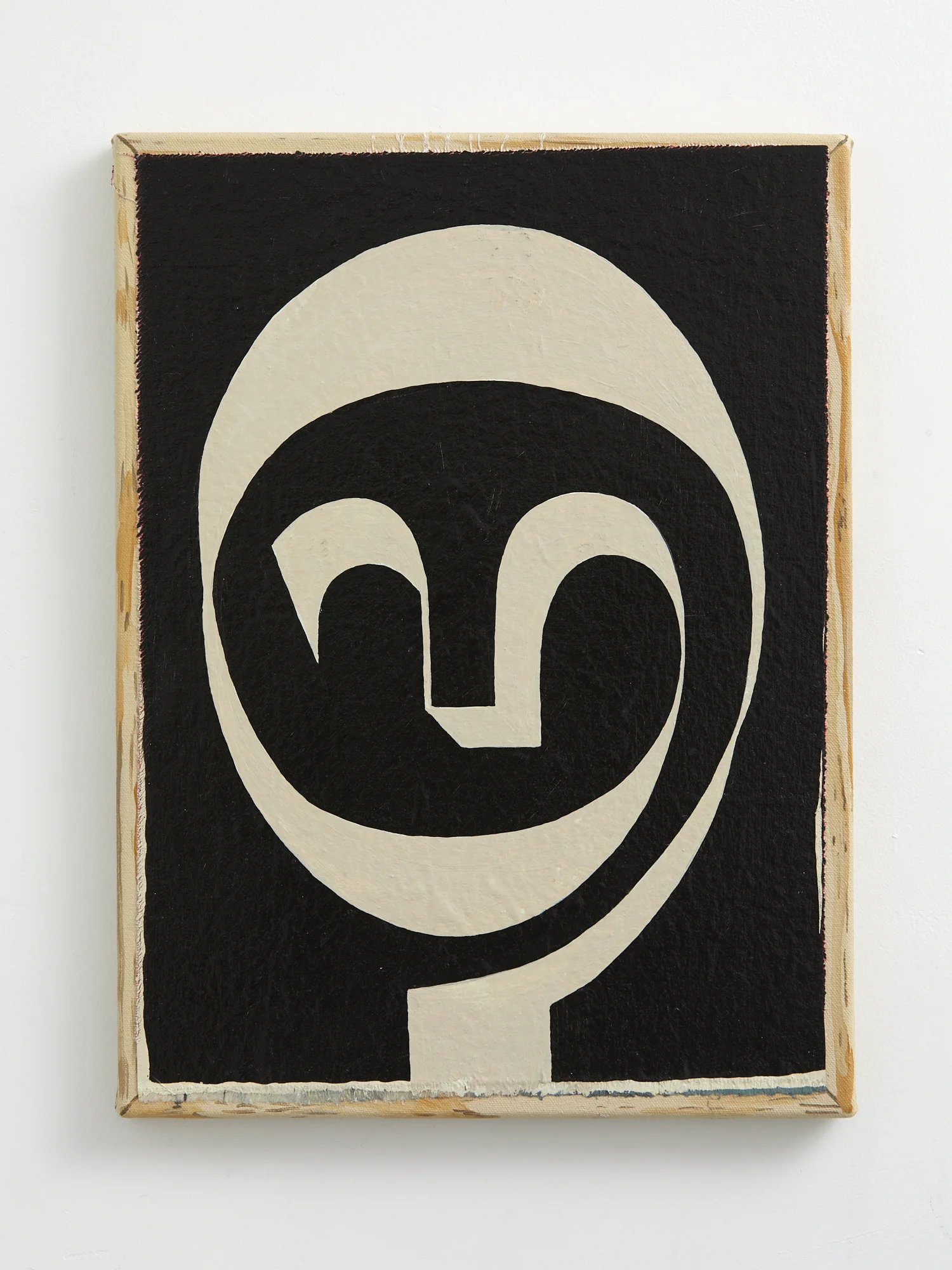 Om 2019 acrylic on canvas 405 x 305mm