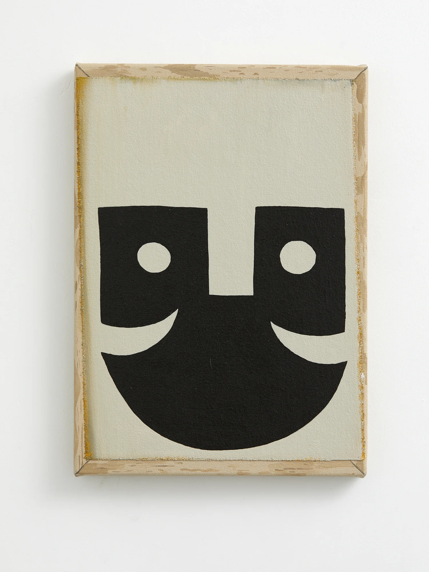 Doublehappy 2019 acrylic on canvas 355 x 250mm