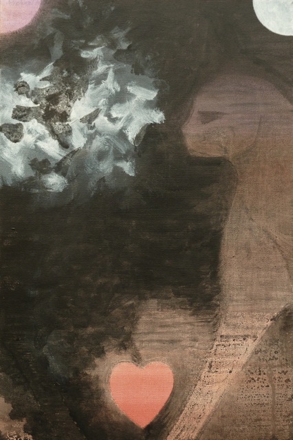 First Light 2000-2014 acrylic on canvas 300 x 455 mm