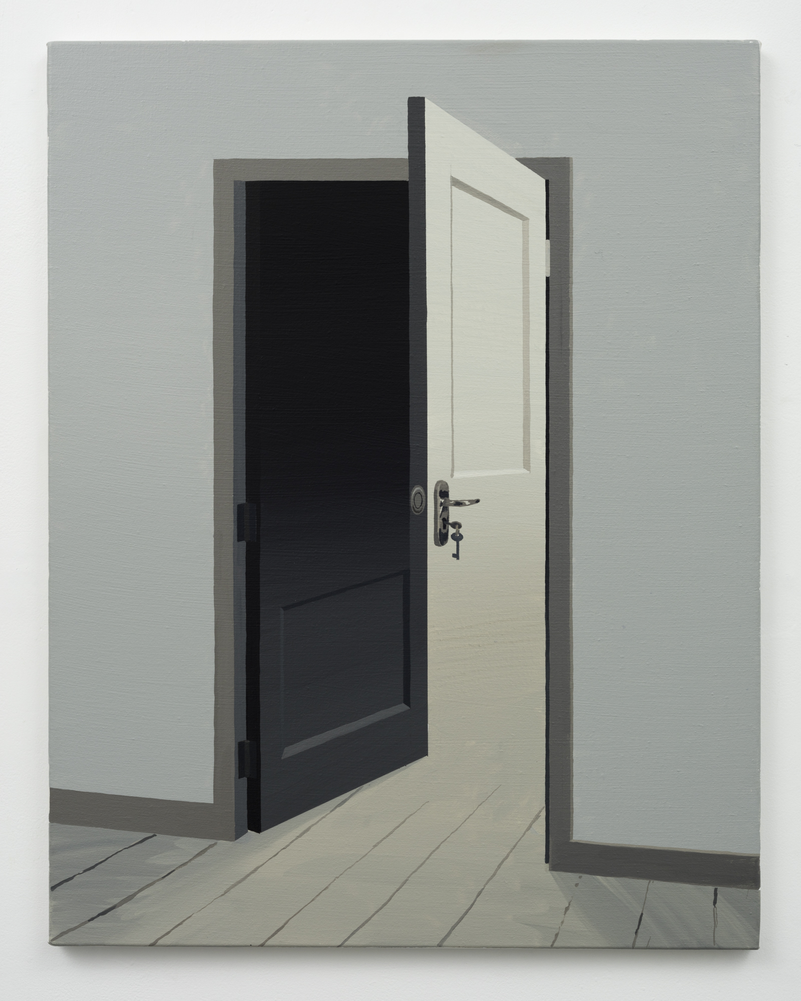 Introduction 2016 Acrylic on linen 710 x 560mm
