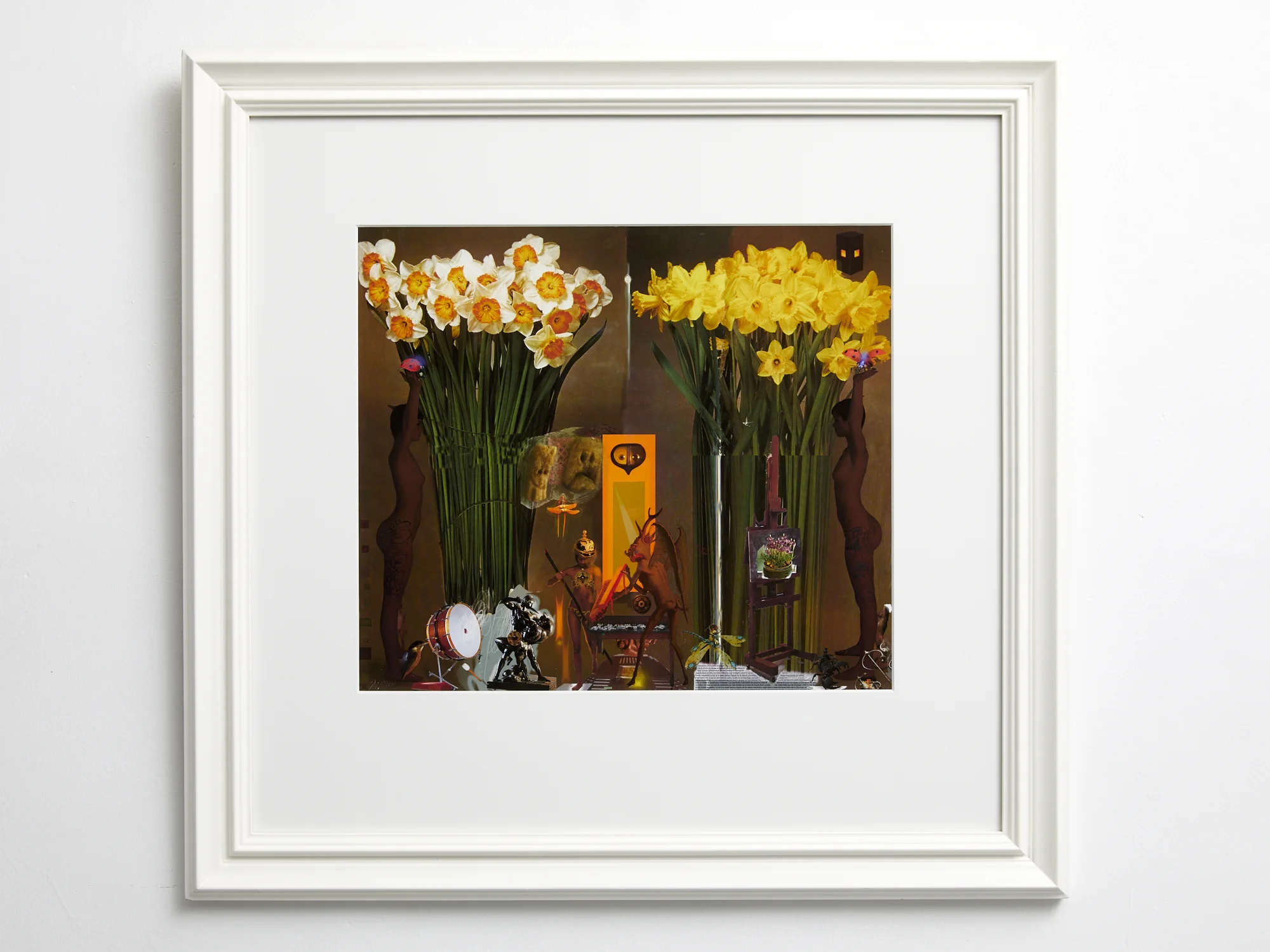 Composition with Daffodils 2011 digital print, edition of 3 350 x 395mm