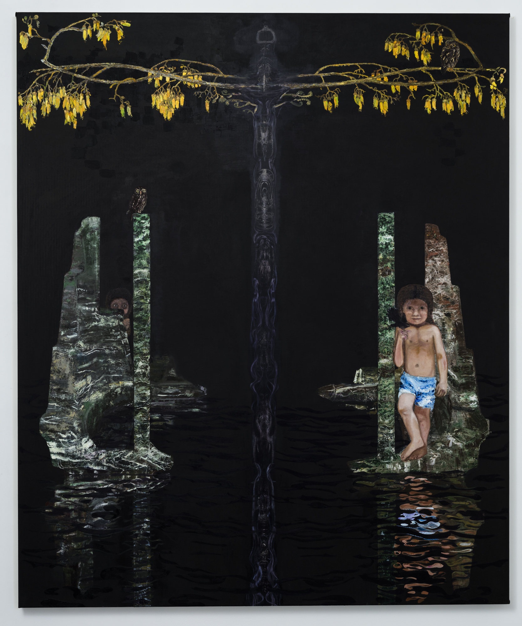 No title 2016 oil on canvas 1750 x 1450mm