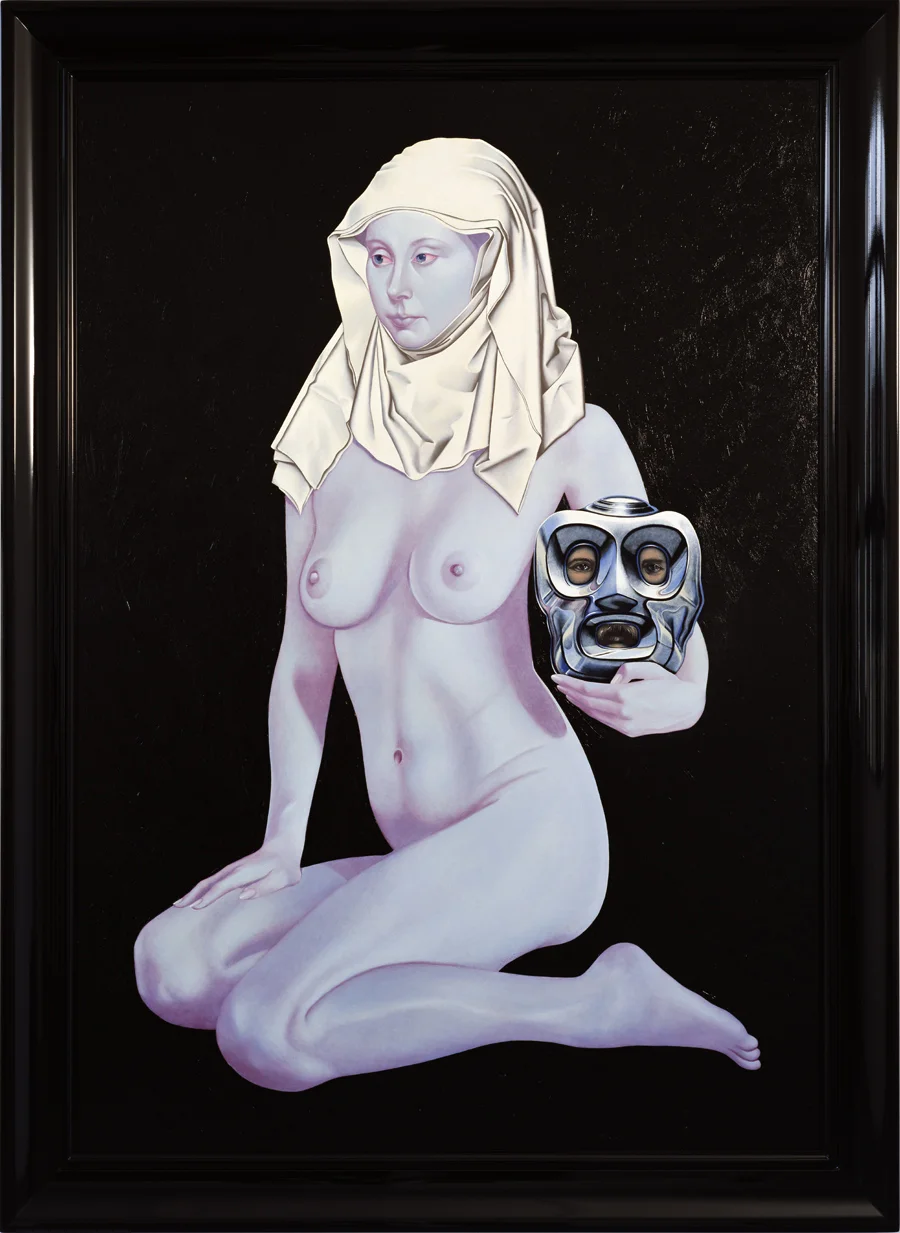 Lady Kathryn and I 2011 oil on board 1515 x 1115mm