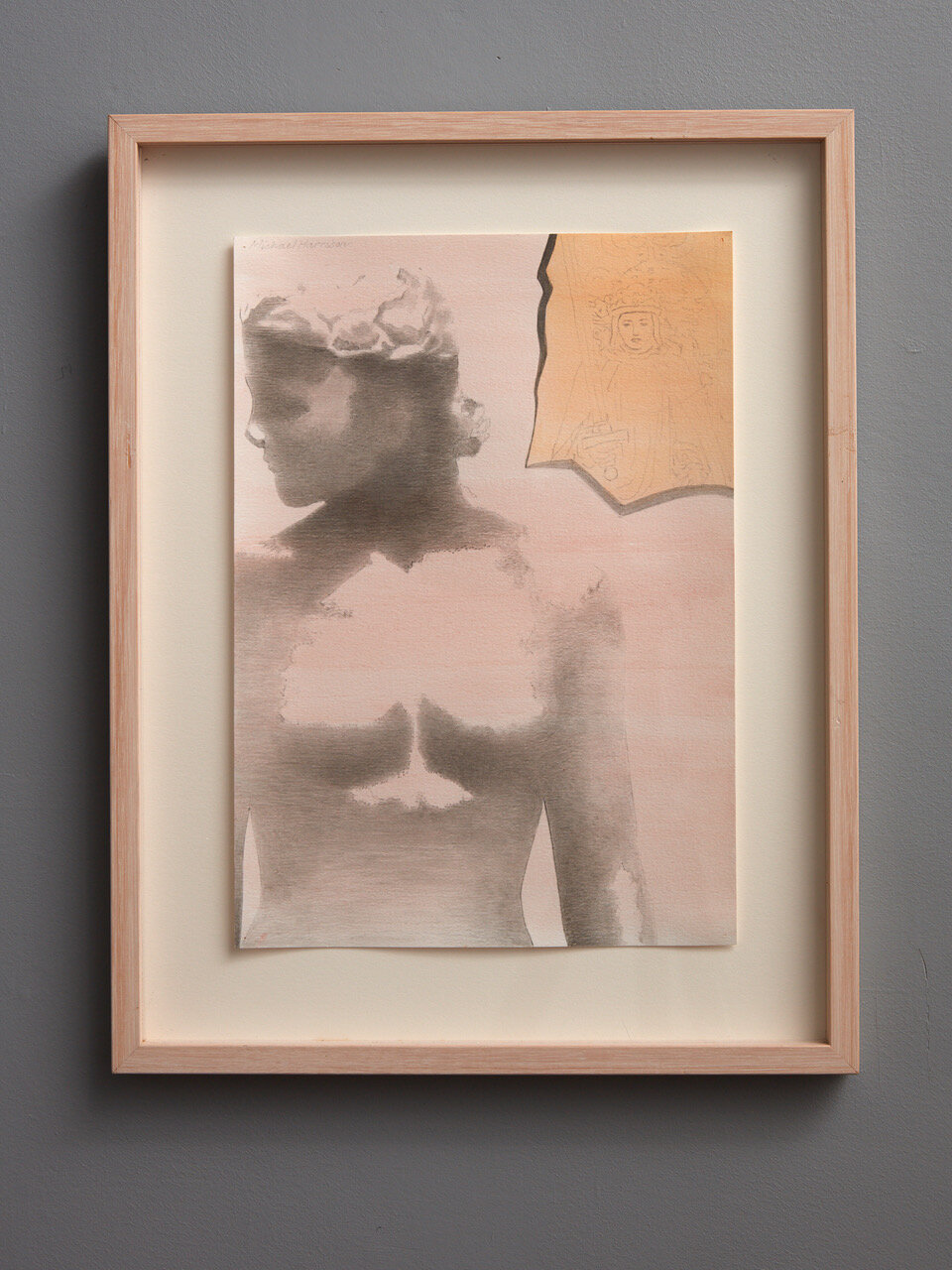 Michael Harrison King and Queen of Swords 1999 acrylic on paper 300 x 250mm