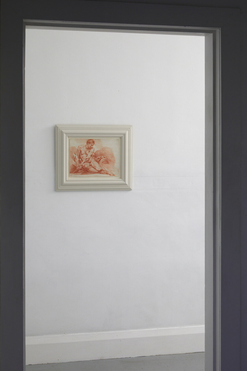 Drawing by François Boucher 1703-1770, Paris 275 x 370mm