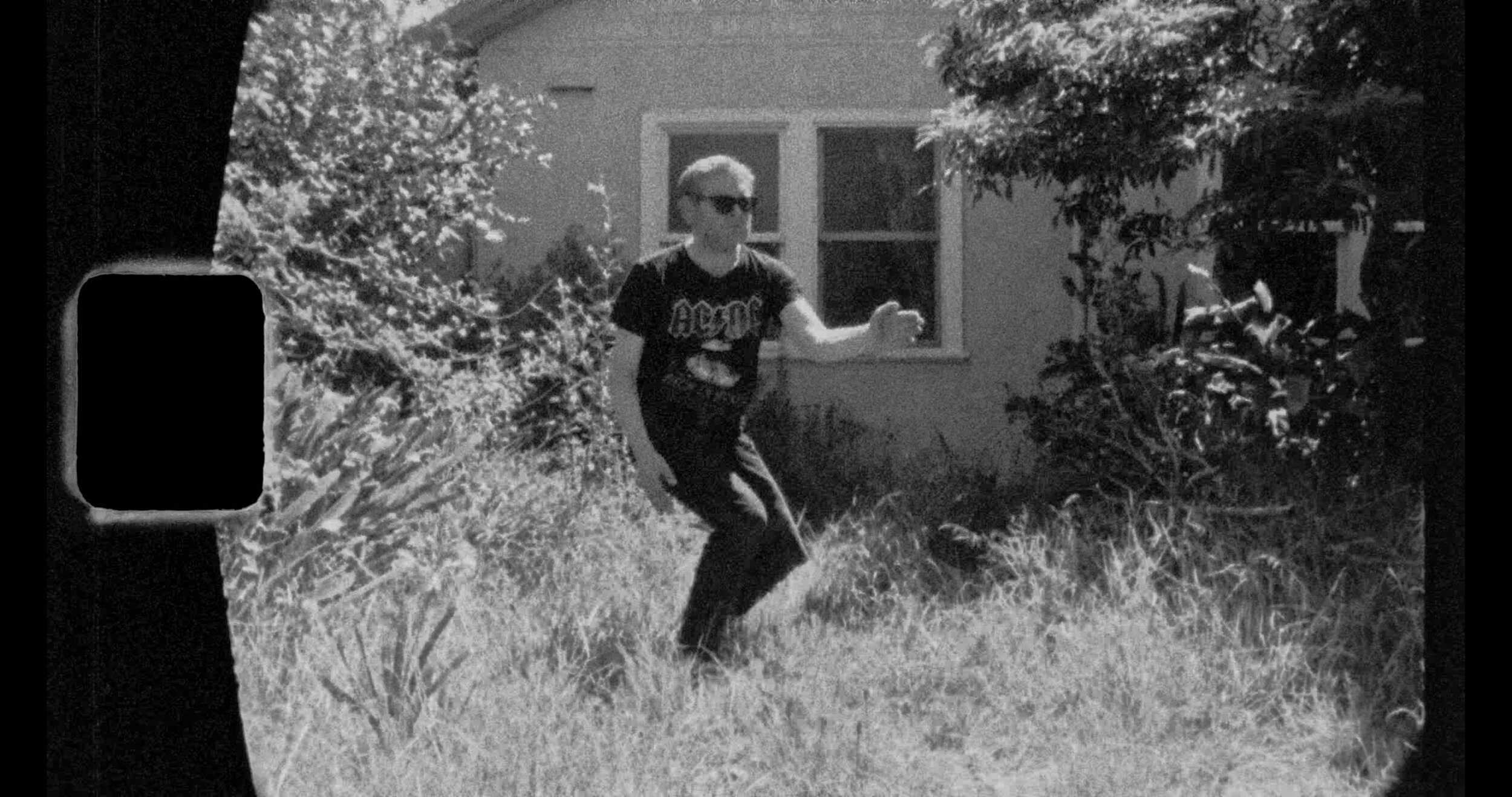 Ghosting (The Garden) (still) 2020 single channel video (colour/sound), 12:50:00mins, Super 8 film scanned to 4k digital, edition of 3 + 1 AP Text by Theo van Doesburg, The Other Face to be, De Stijl magazine, Vol XIII (1926), pg 64 Music by E