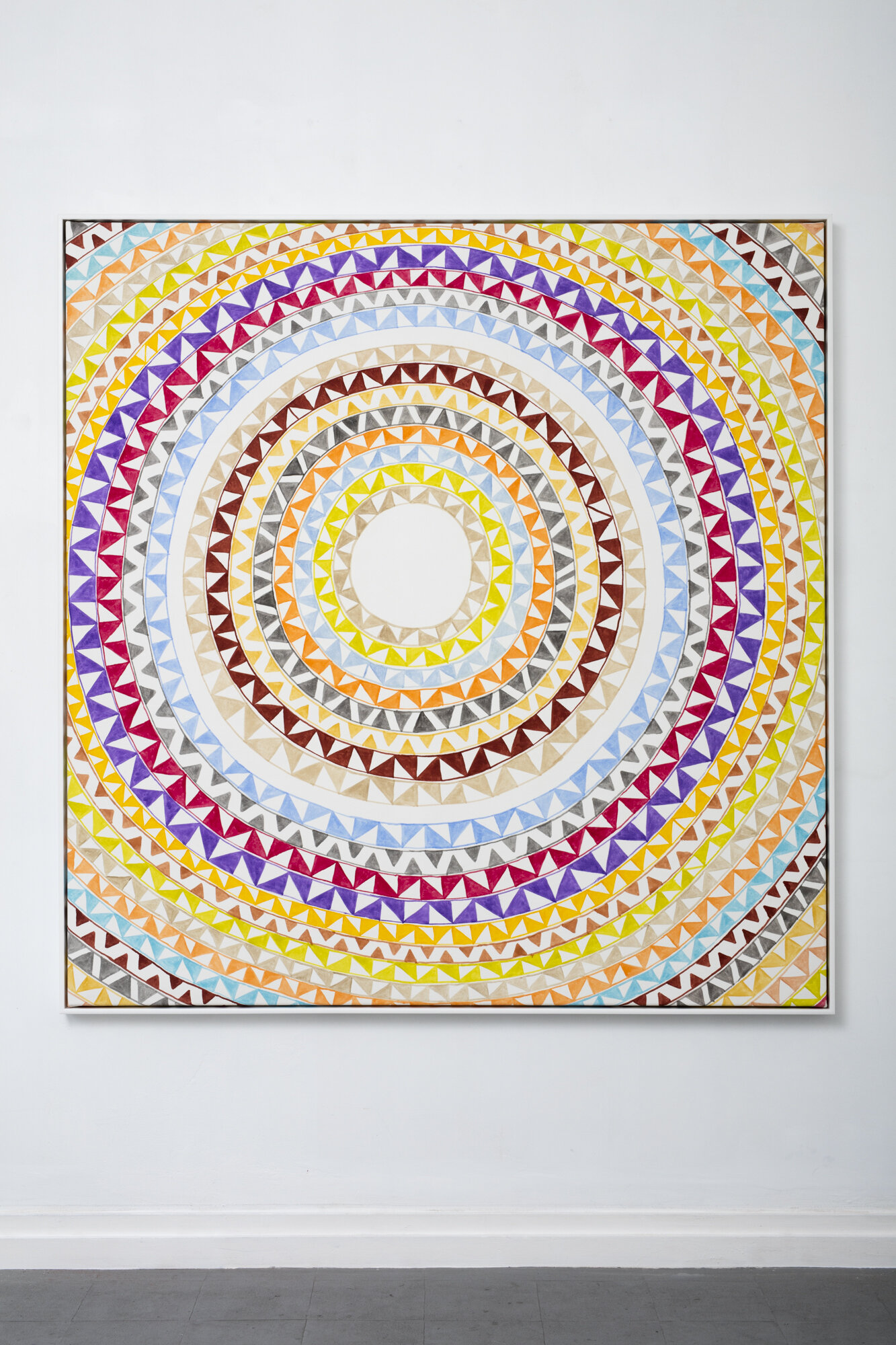 Untitled 1975 oil and acrylic on canvas 1650 x 1600mm