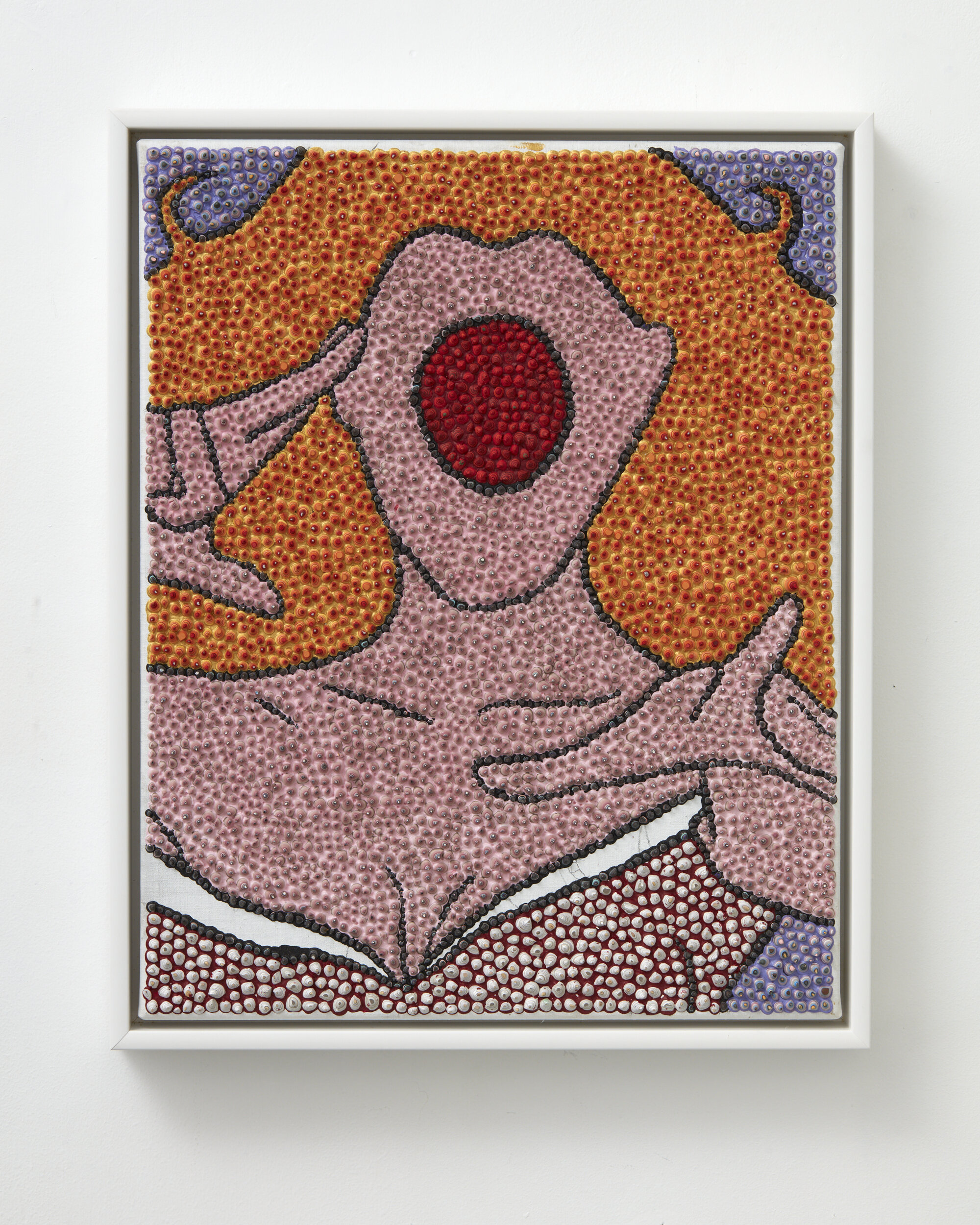 MESMA 2020 acrylic and gold on canvas 500 x 400mm