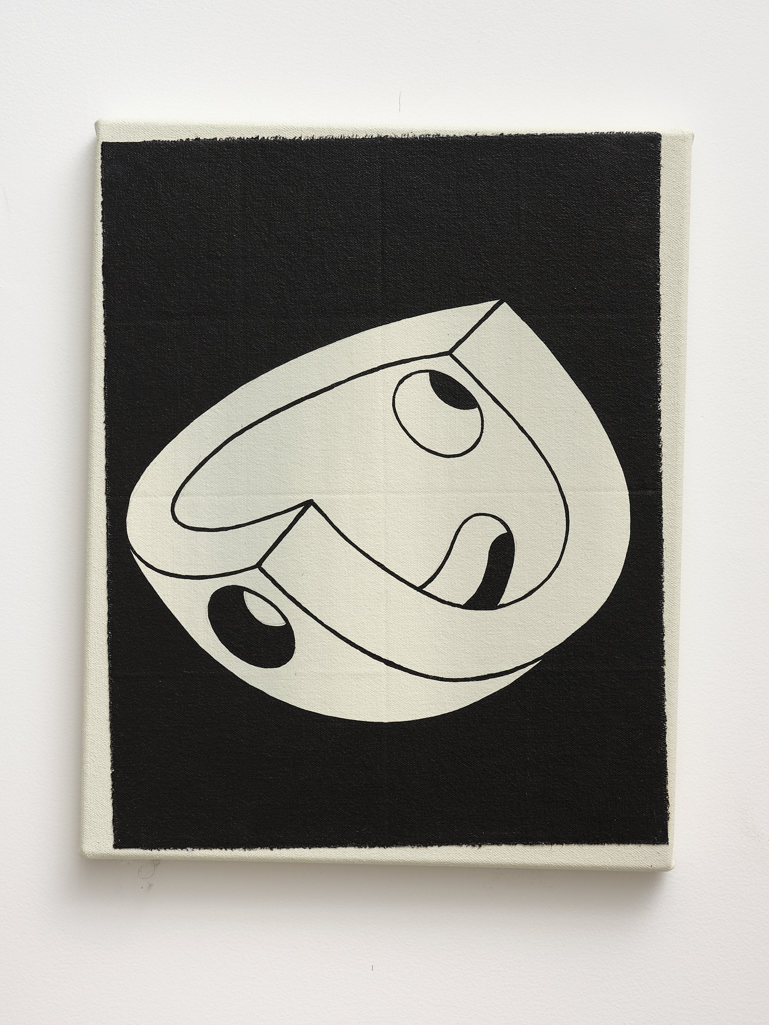 Rebel 2024 acrylic on canvas 380 x 300mm