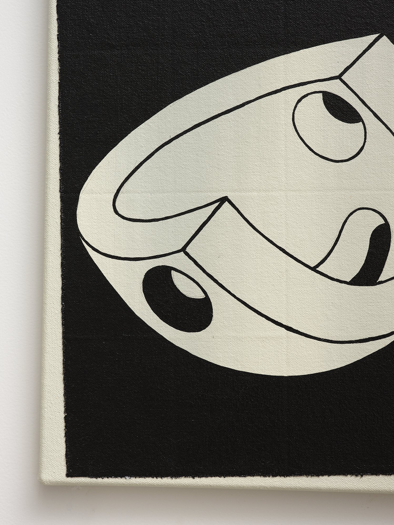 Rebel (detail) 2024 acrylic on canvas 380 x 300mm