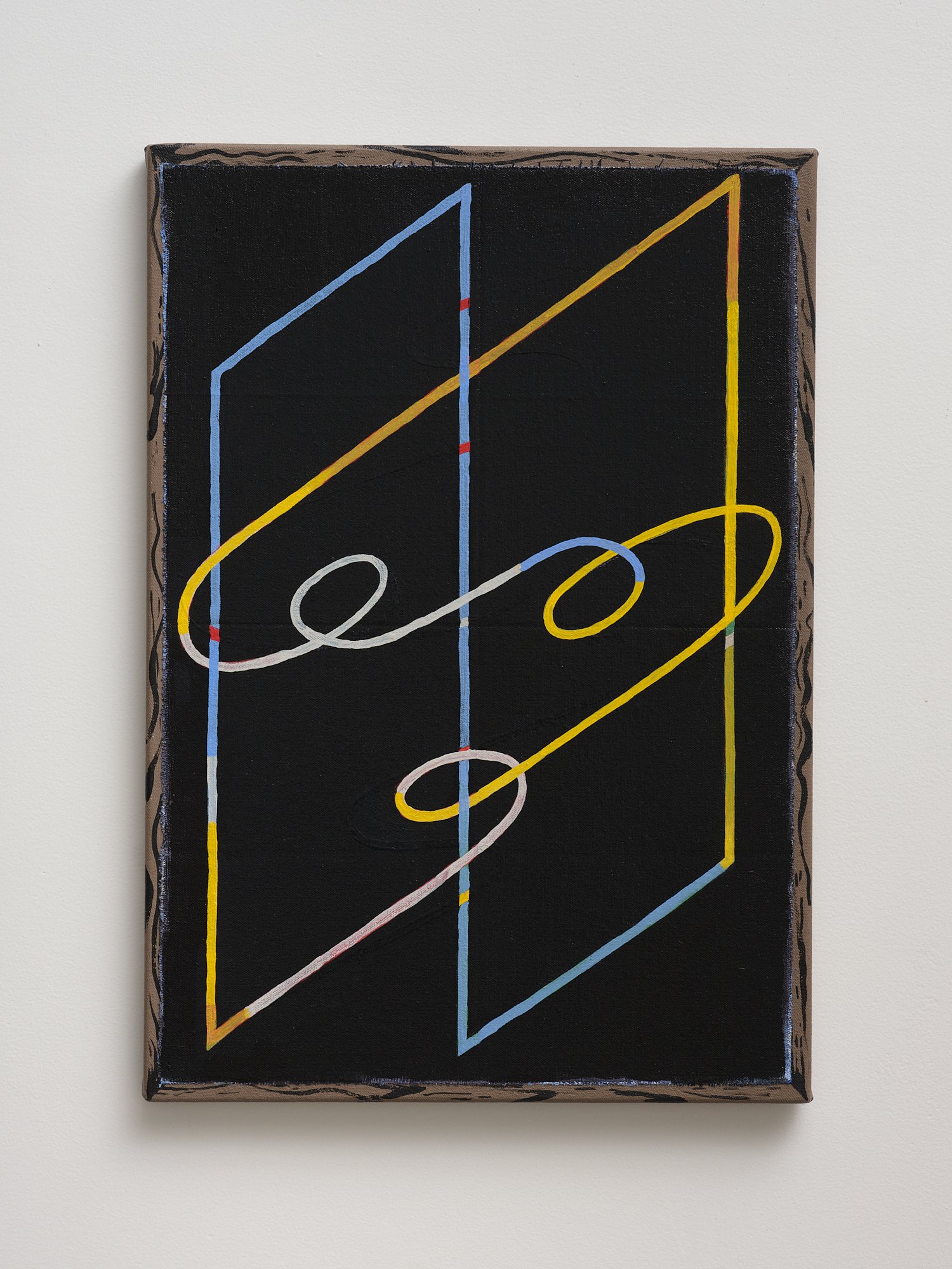 Virtue 2024 acrylic on canvas 505 x 350mm