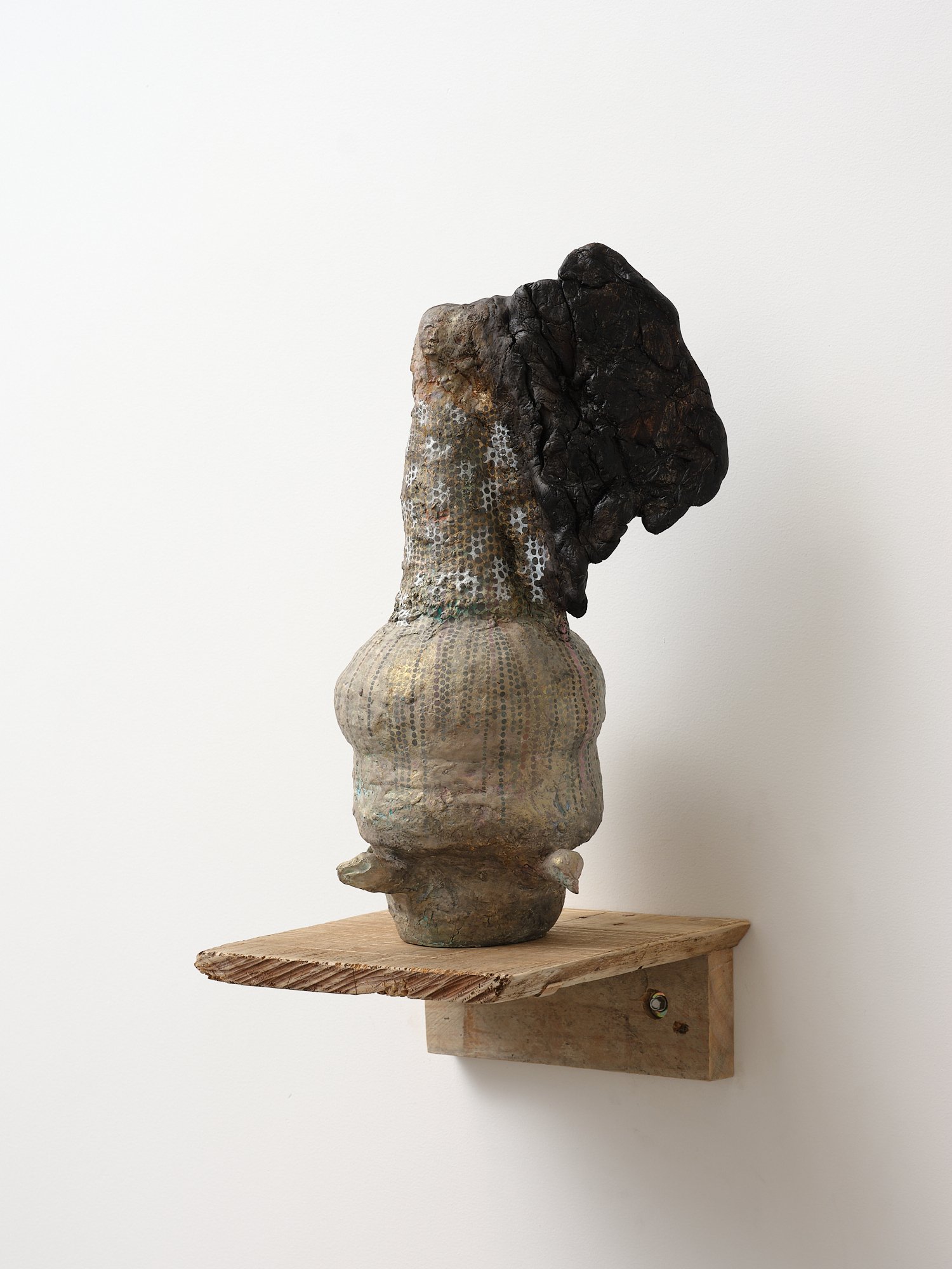 Ana 2024 pigment, acrylic, oil, epoxy clay on fired clay 180 x 280 x 470mm