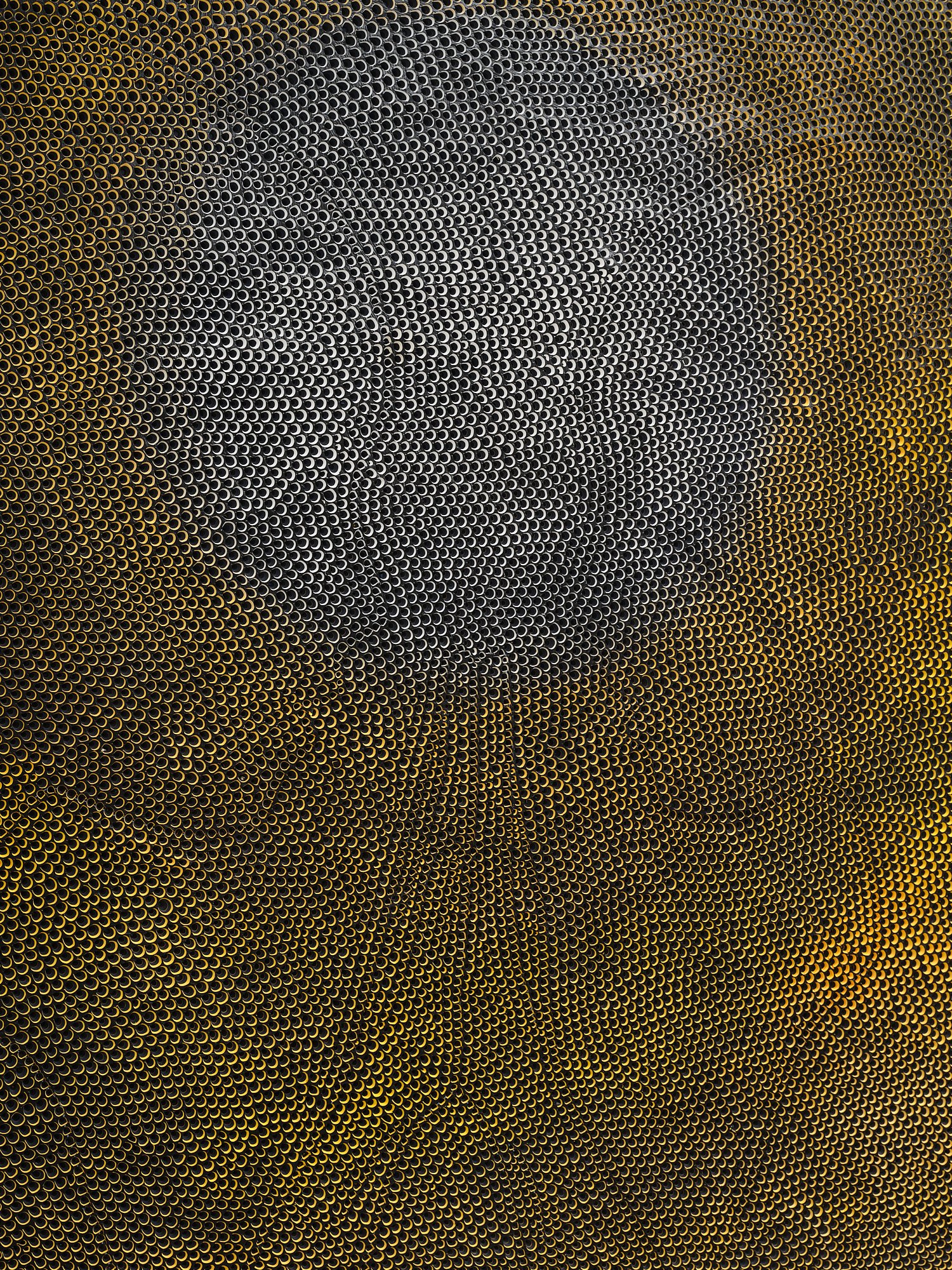 Land of Sunshine (detail) 2024 acrylic on aluminium 1220 x 1240mm