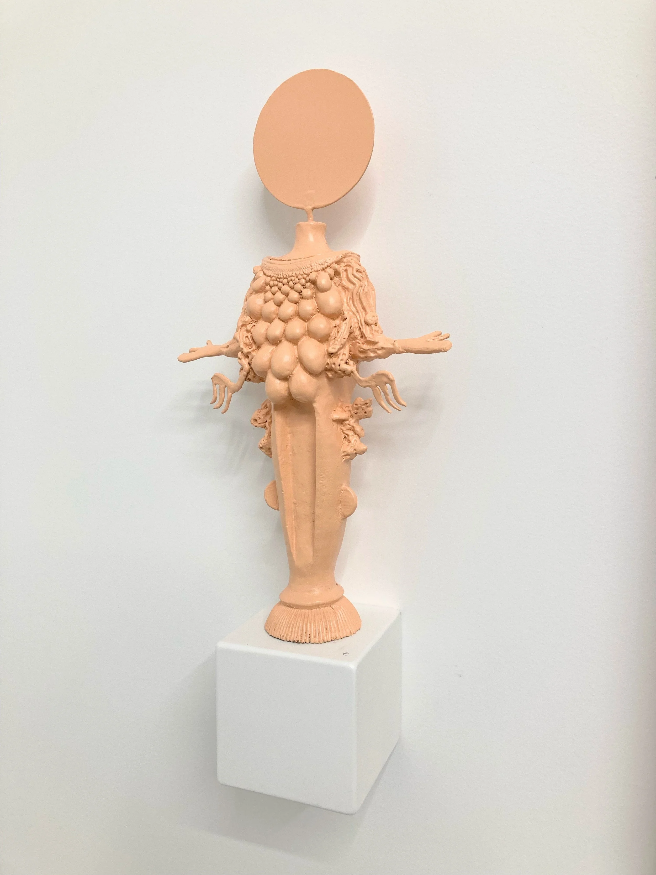   O Time Thy Pyramids I  2022 bronze and enamel, edition of 5 305 x 160 x 60mm 