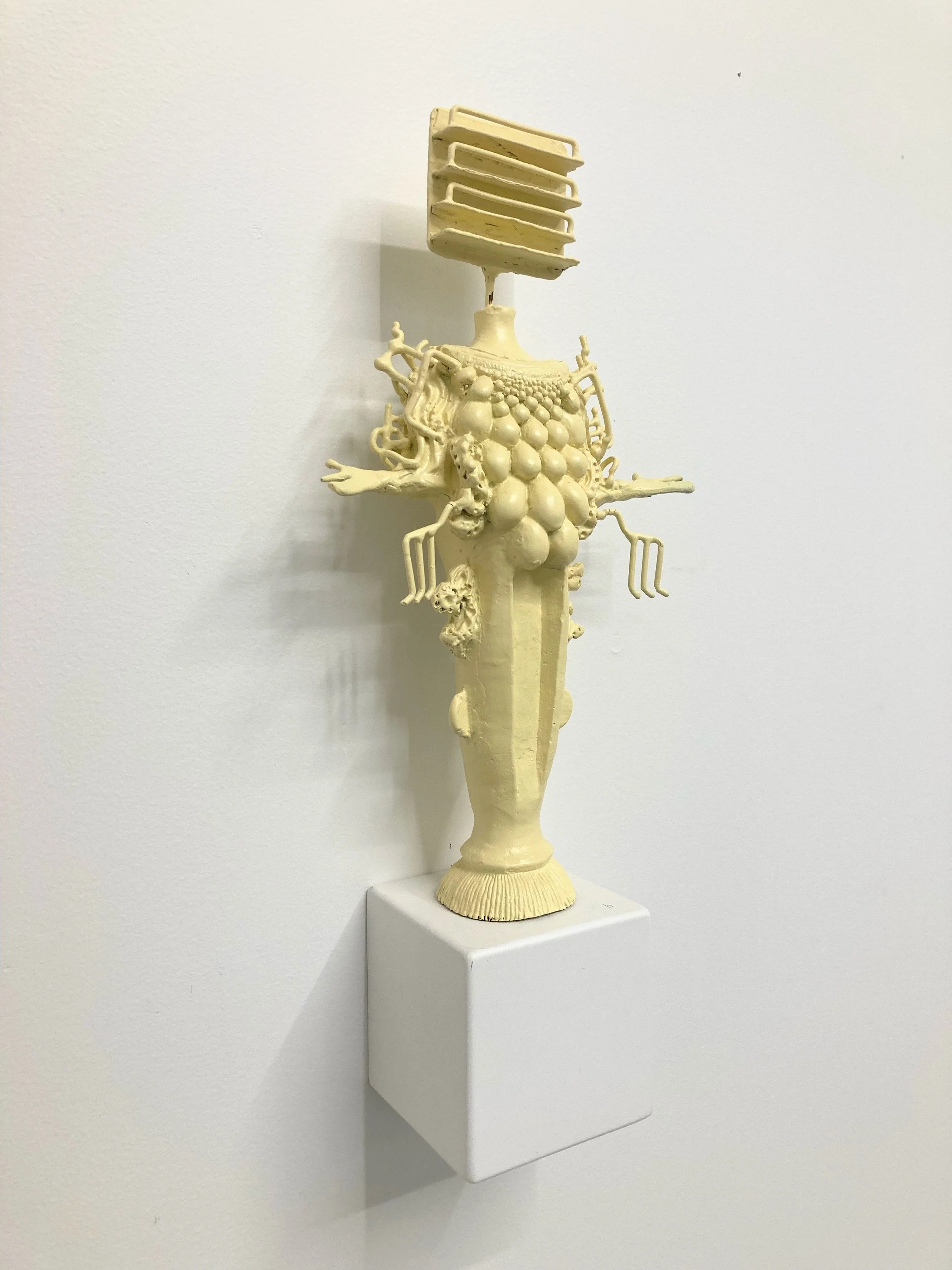   O Time Thy Pyramids II  2022 bronze and enamel, edition of 5 305 x 160 x 60mm 