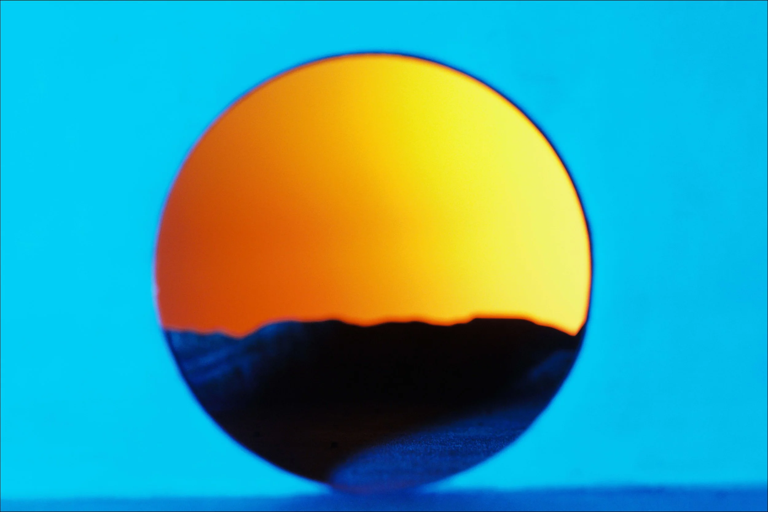   Sunset  2024 Cibachrome on aluminum, ed. 3 + 1 AP 600 x 1000mm 