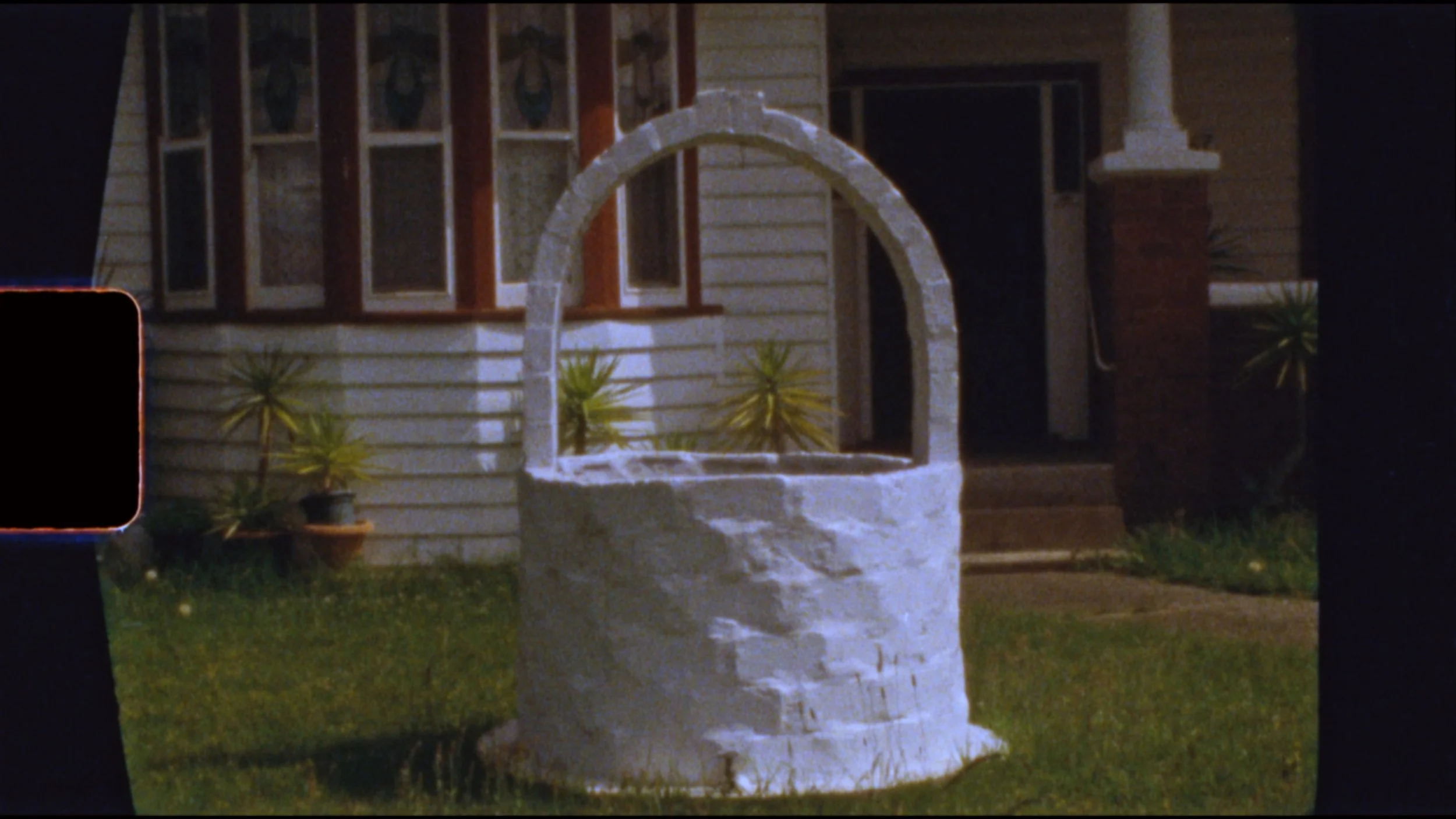   Well  (still) 2024 Super 8 Film transferred to digital (colour), 3min loop, edition of 3 + 1 AP 