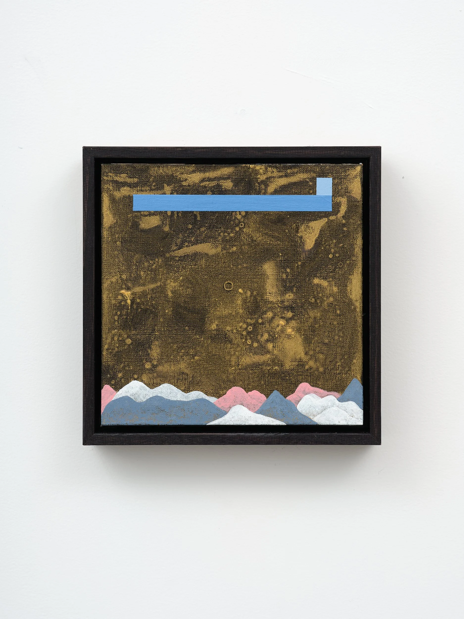 Drone 5 2025 acrylic on canvas board 200 x 200mm